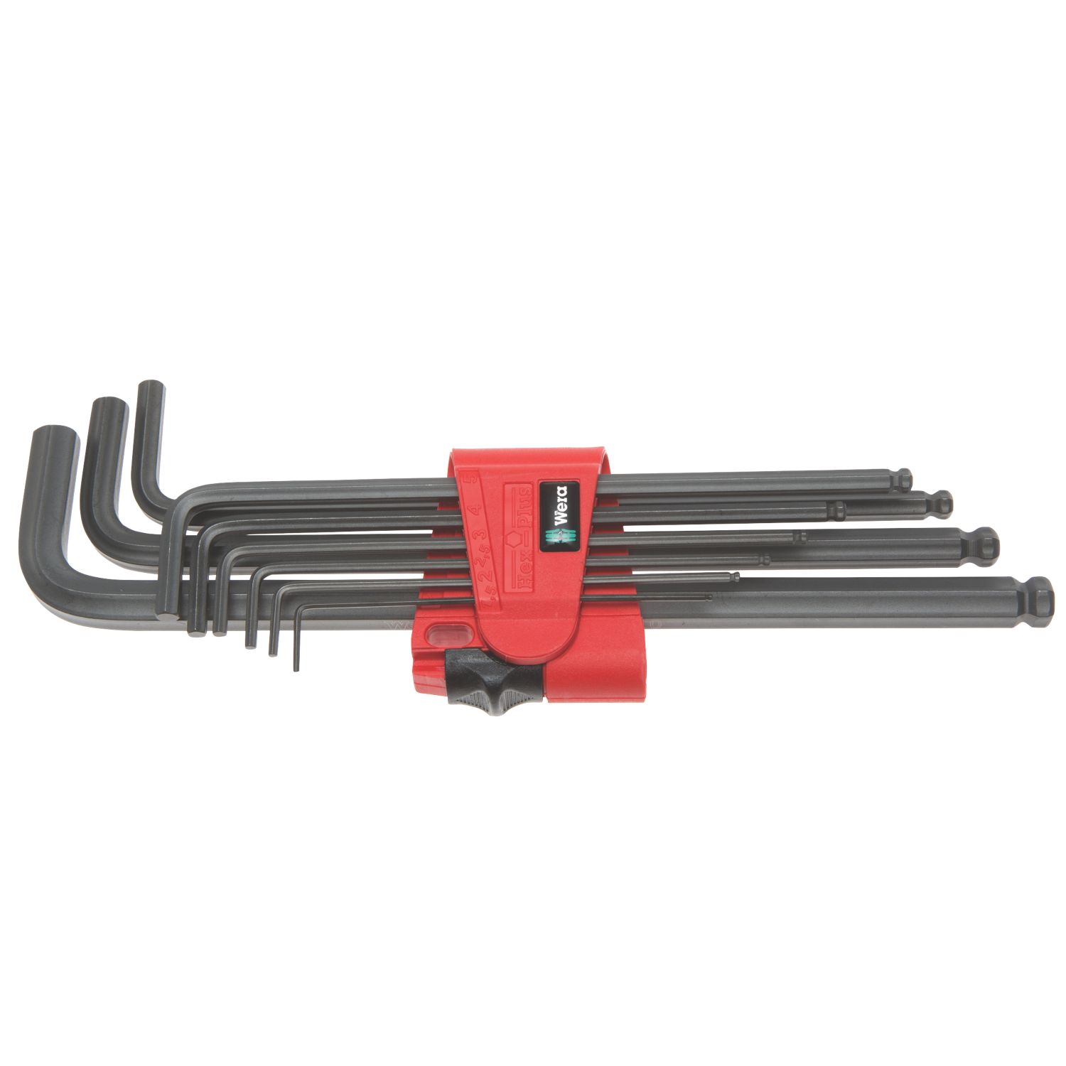 Wera L-Keys Metric Hex-Plus BlackLaser Set 9 Pieces (497HF)