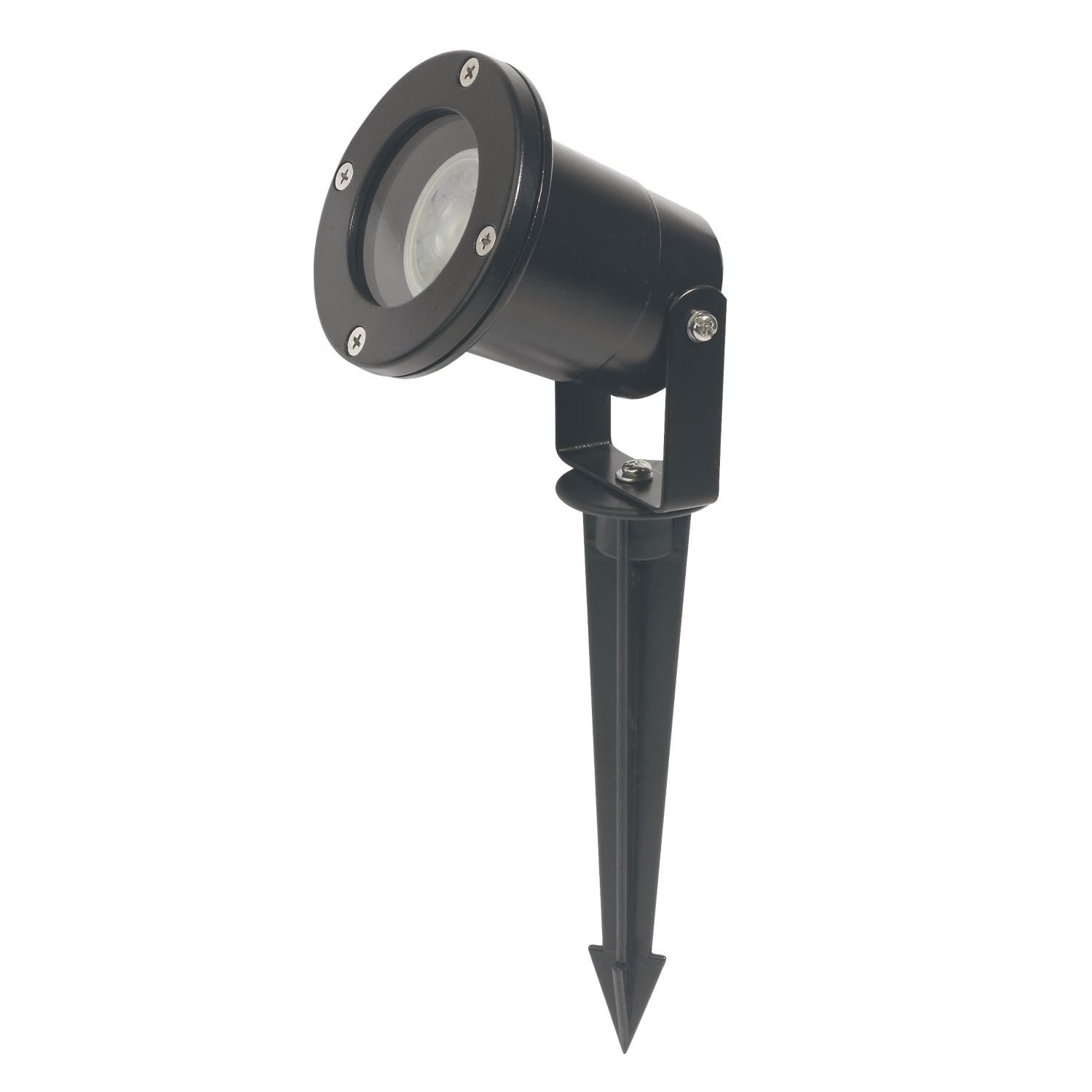 4lite WiZ Connected Outdoor LED Smart Garden Spike Light Black 4.9W 345lm (497PH)