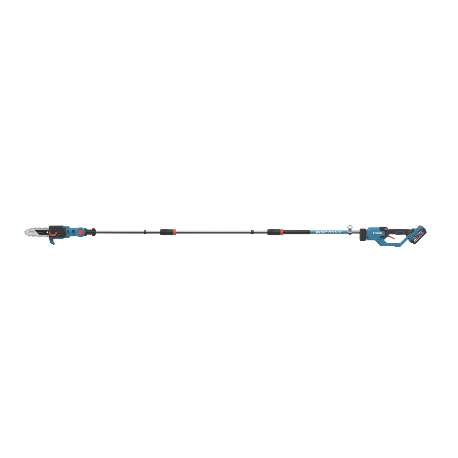 Erbauer ERI1020PLS 18/36V 1 x 3.0/6.0Ah Li-Ion EXT Brushless Cordless 20cm Pole Saw (497YY)