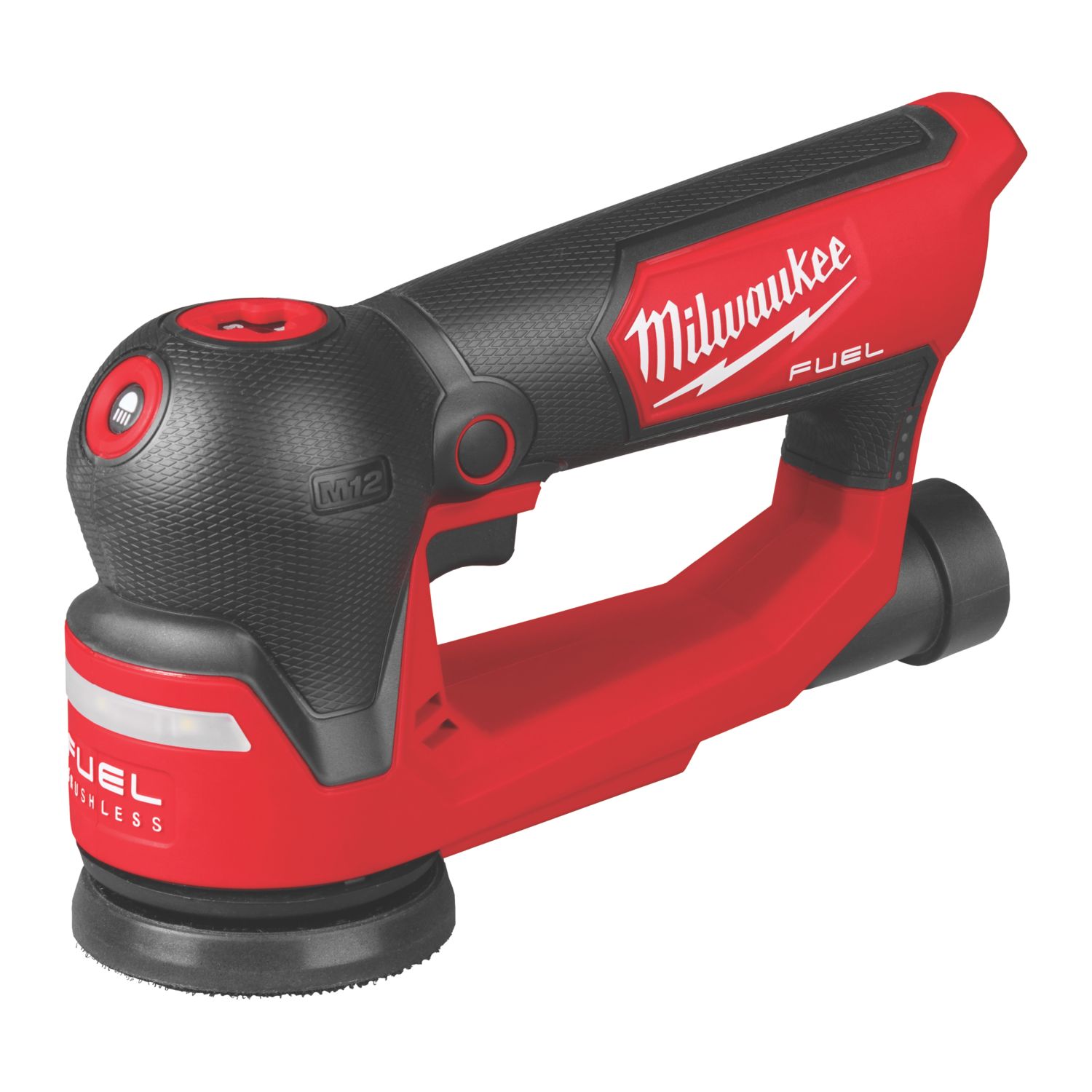 Milwaukee M12 FSDR75-0B FUEL 75mm 12V Li-Ion RedLithium Brushless Cordless Random Orbit Sander - Bare (498EN)