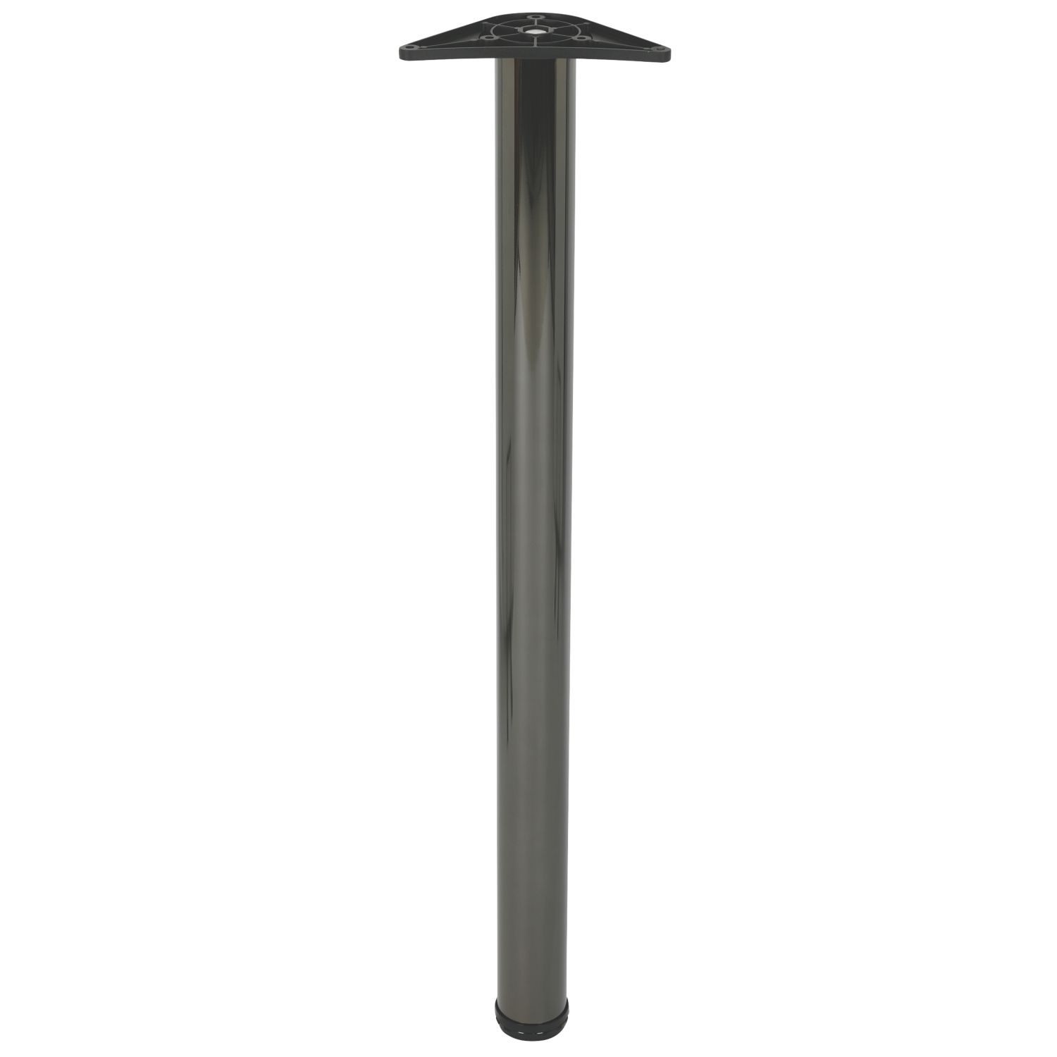 Rothley Worktop Leg Gun Metal 870-895mm (499PR)