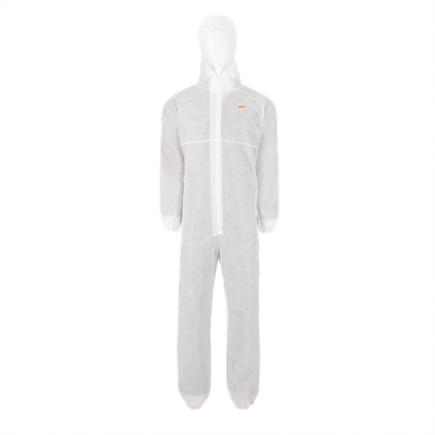 Site Codwell Coverall White Medium 48" Chest 32.1" L (500VF)