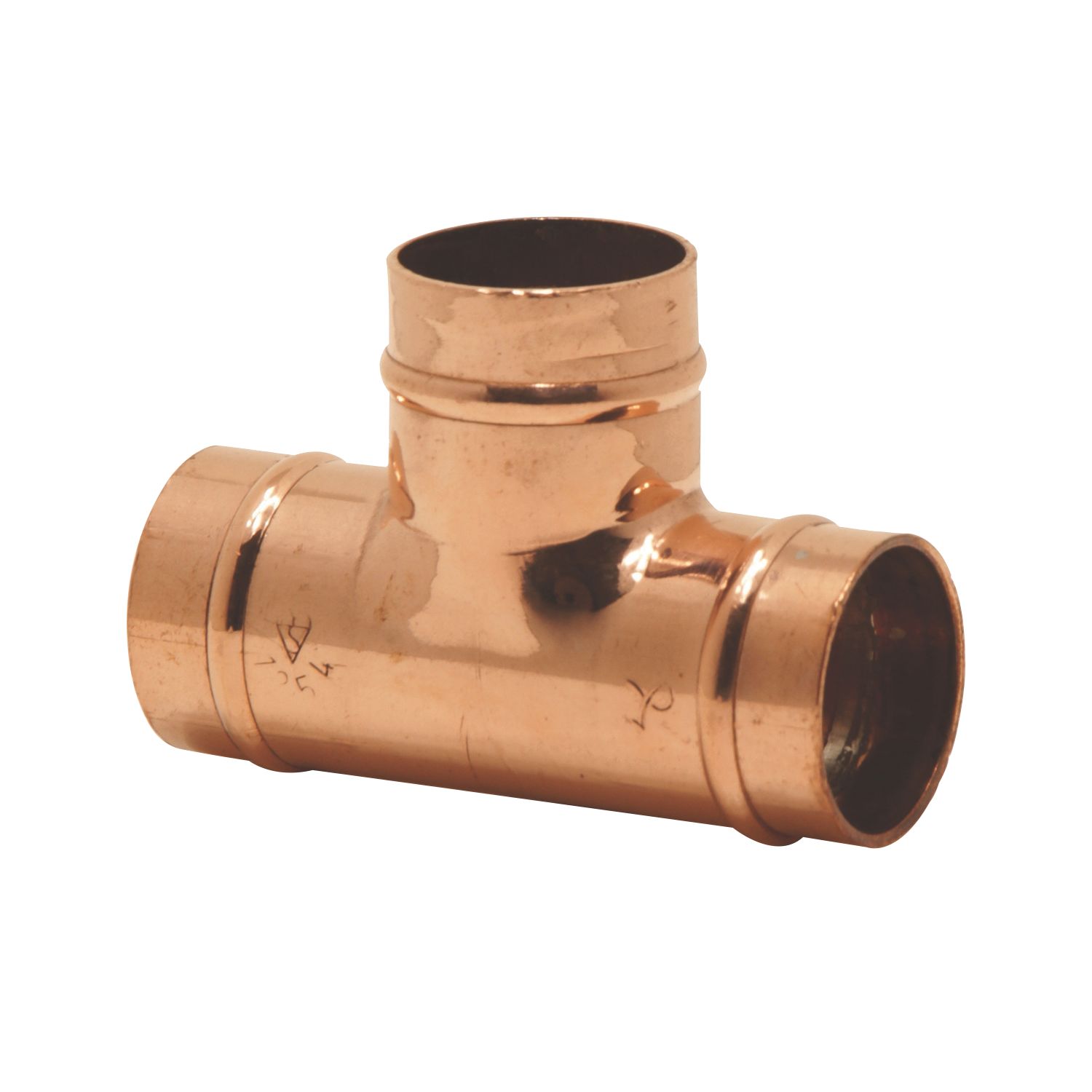 Yorkshire Copper Solder Ring Equal Tees 15mm 5 Pack (5014G)