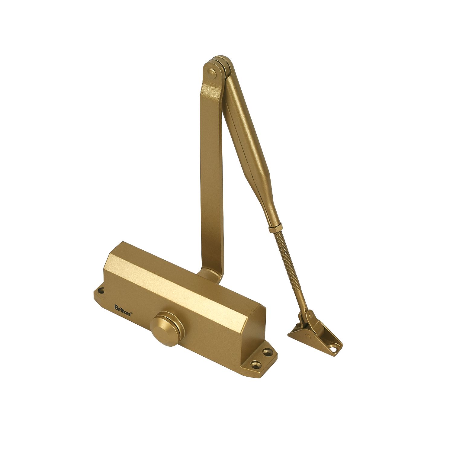 Briton 121CE Fire Rated Overhead Door Closer Gold (50157)