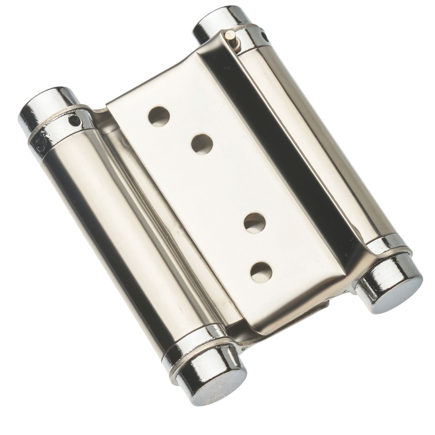 Smith & Locke Polished Chrome Spring Hinge 75mm x 132mm (501PX)