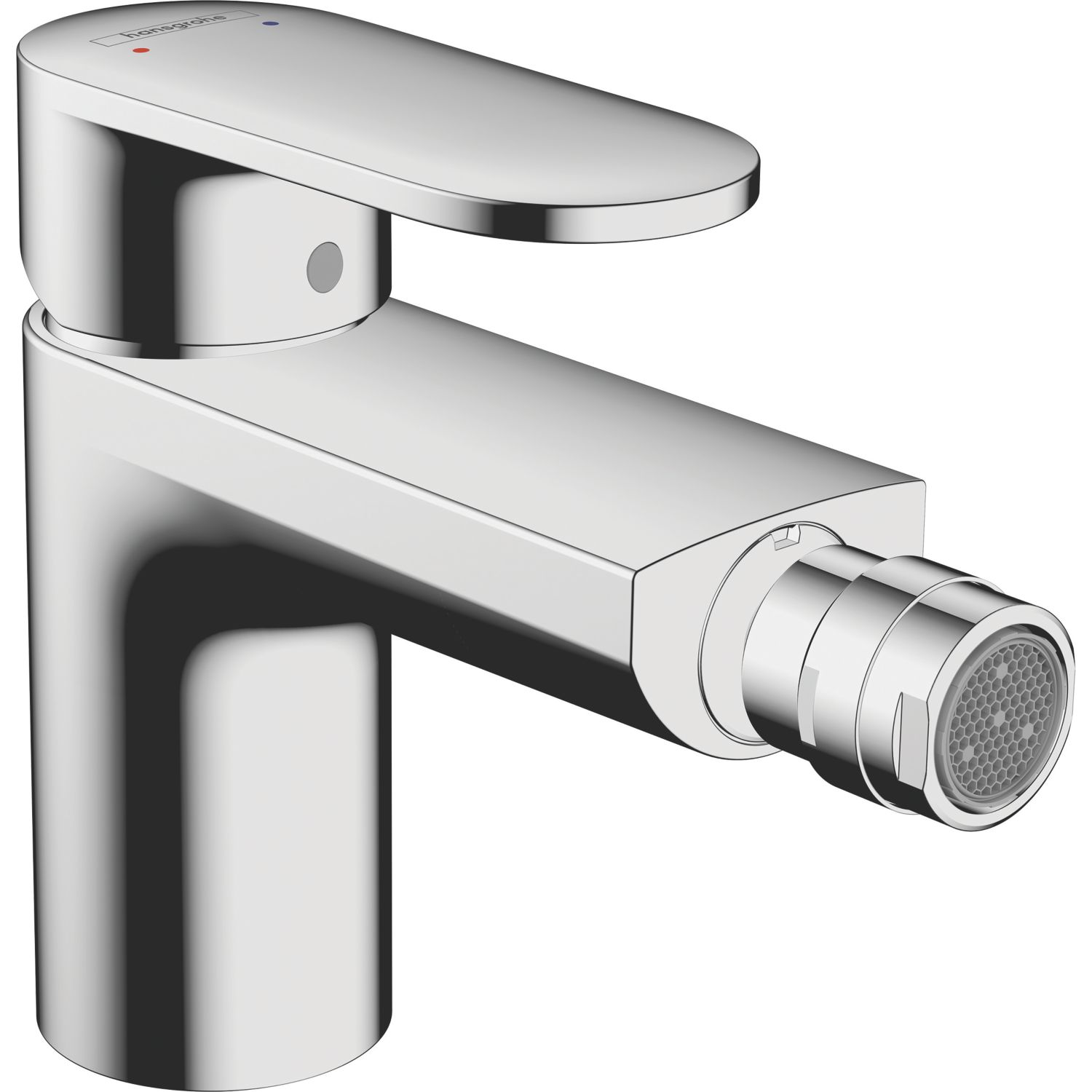 Hansgrohe Vernis Blend Chrome 126mm Mono Bidet Mixer Tap With Pop-Up Waste (501VG)