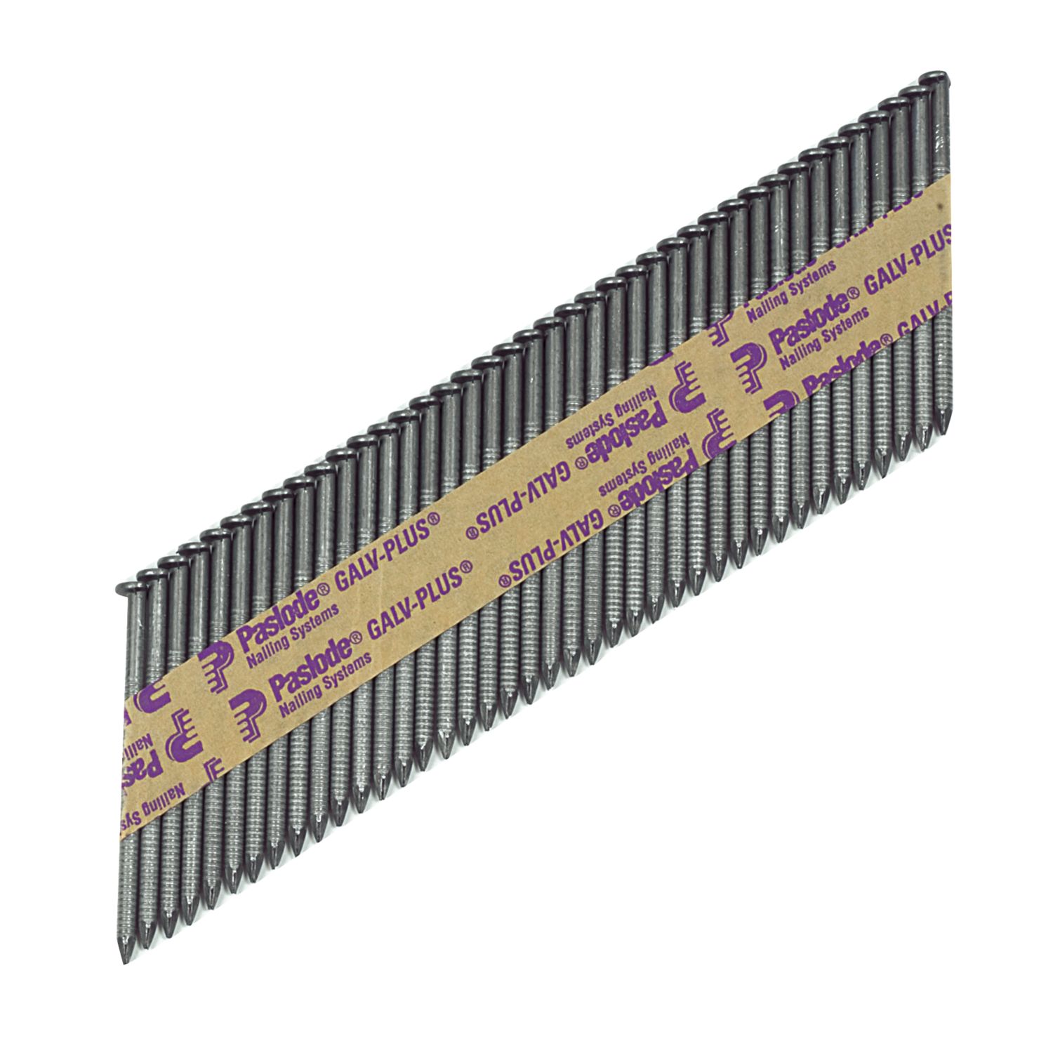 Paslode Galvanised-Plus IM350 Collated Nails 3.1mm x 63mm 2200 Pack (50262)