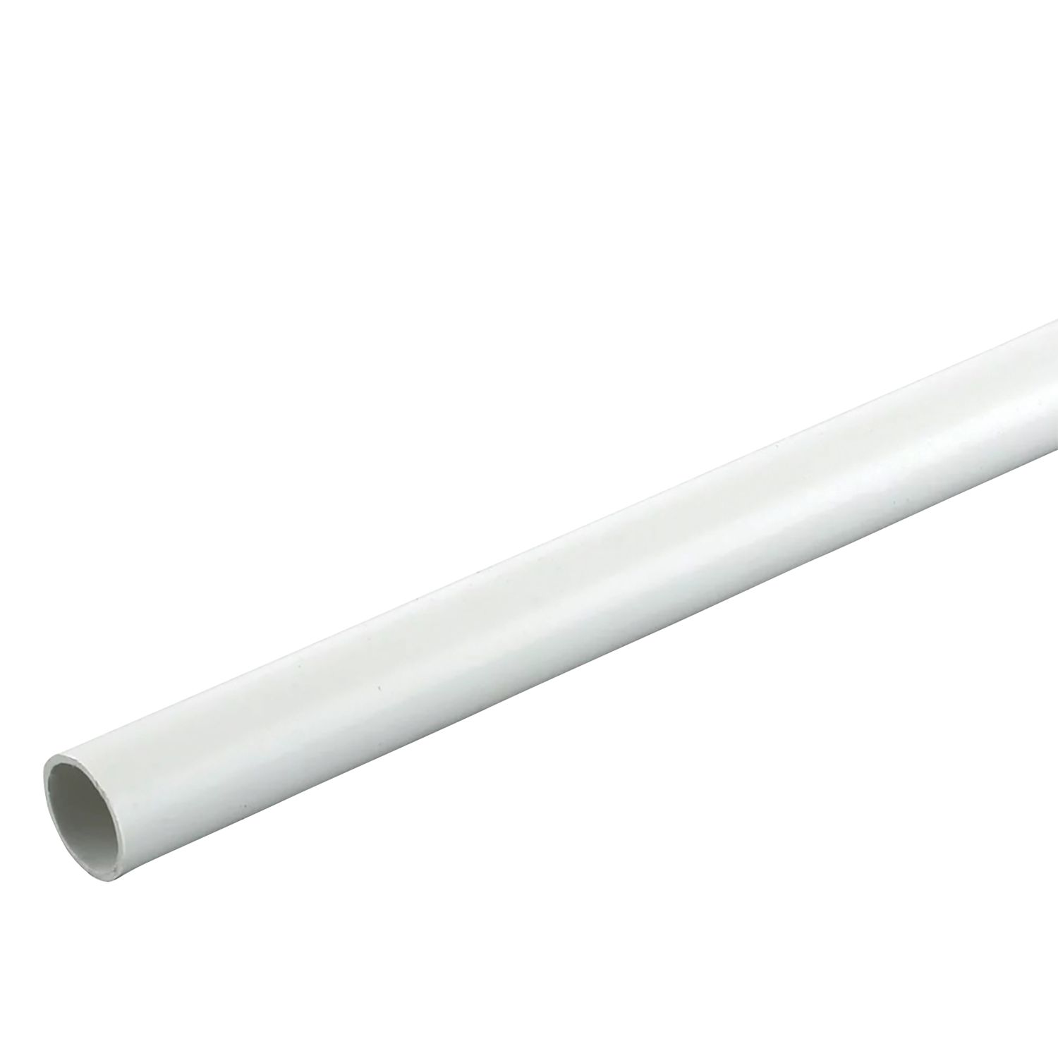 Deta TTE Round uPVC White Conduit 20mm x 2m (502VT)
