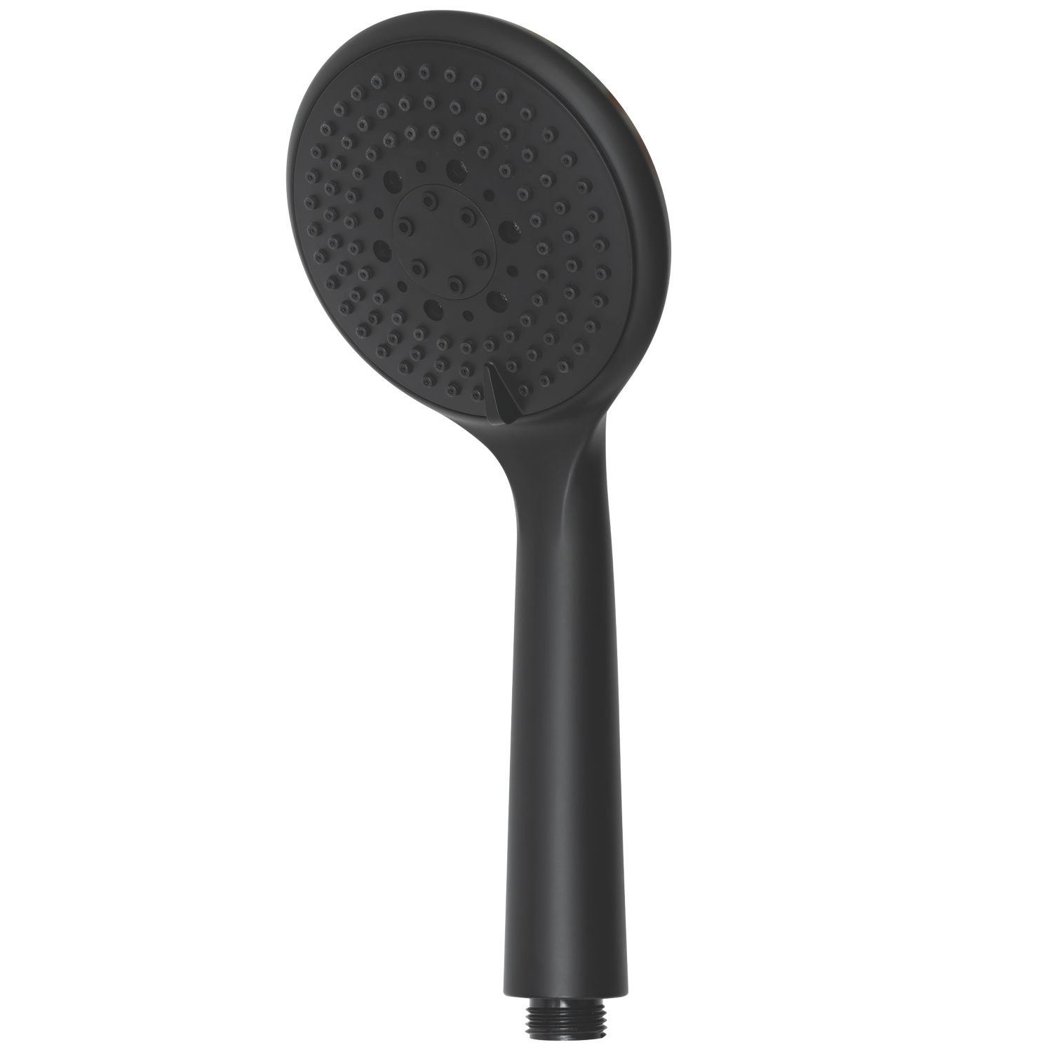 Swirl Shower Handset Matt Black 110mm x 255mm (503TR)