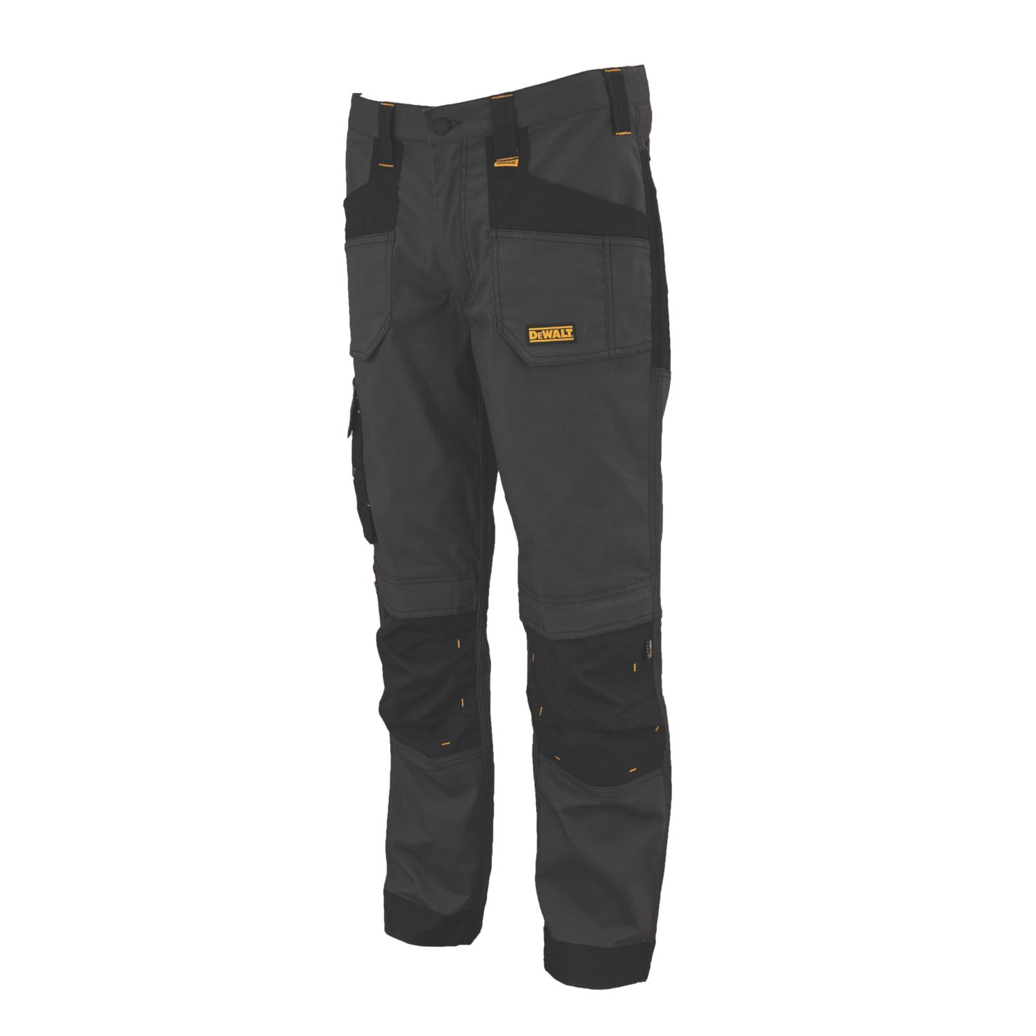 DEWALT Cambridge Coolmax Work Trousers Black/Grey 30" W 31" L (503VE)