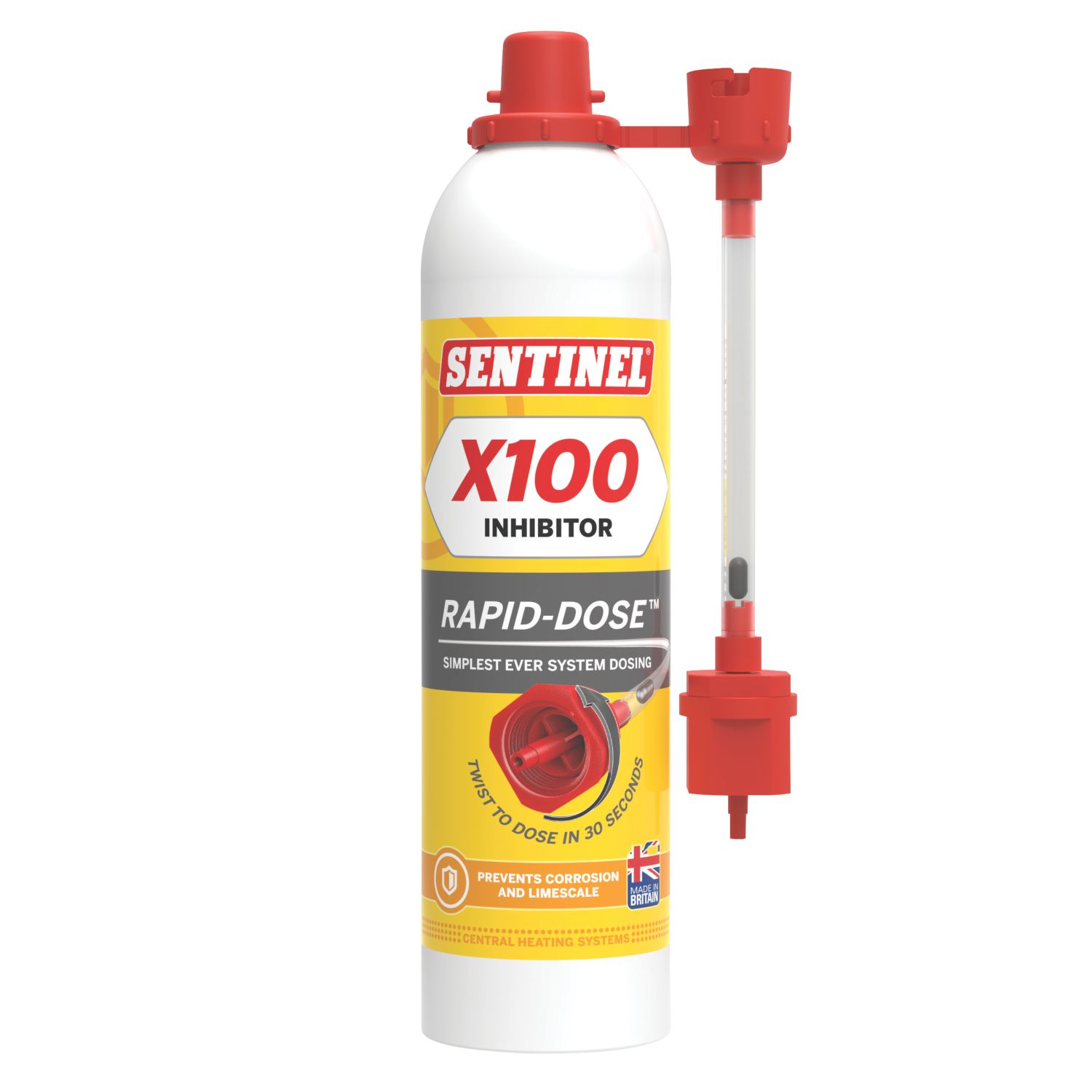 Sentinel X100 Rapid Dose Central Heating Scale Inhibitor 300ml (5058V)