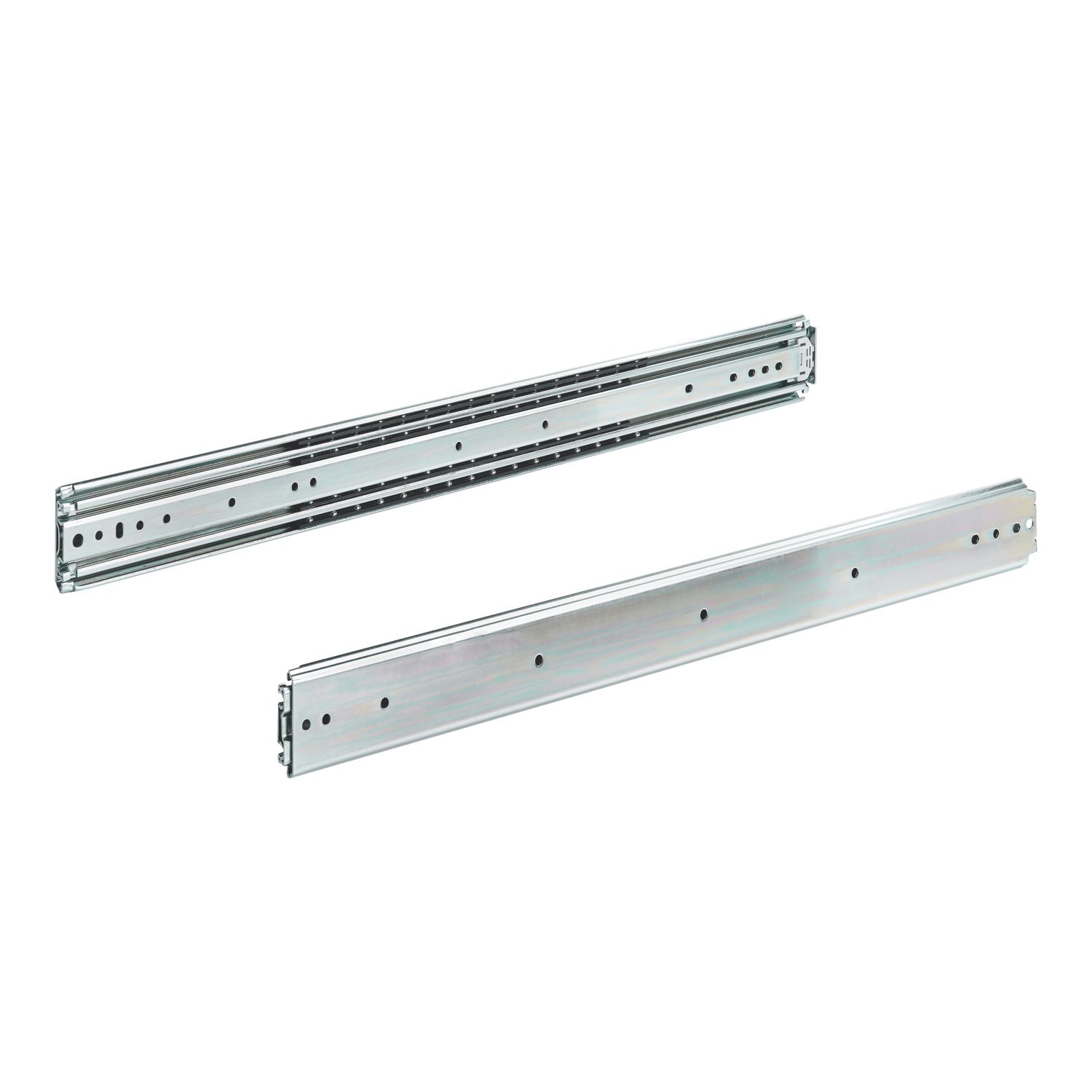 Essentials Steel Heavy Duty Self-Closing Ball Bearing Drawer Runners 450mm 2 Pack (505VN)
