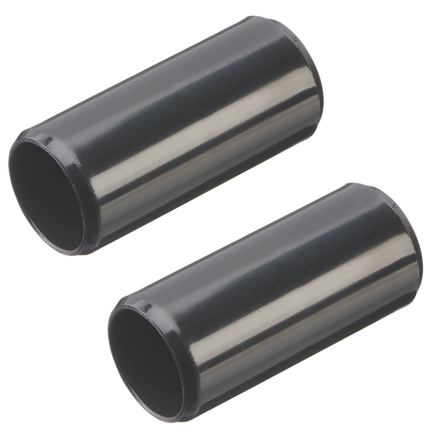 Deta TTE Conduit Couplers 20mm Black 2 Pack (505VT)