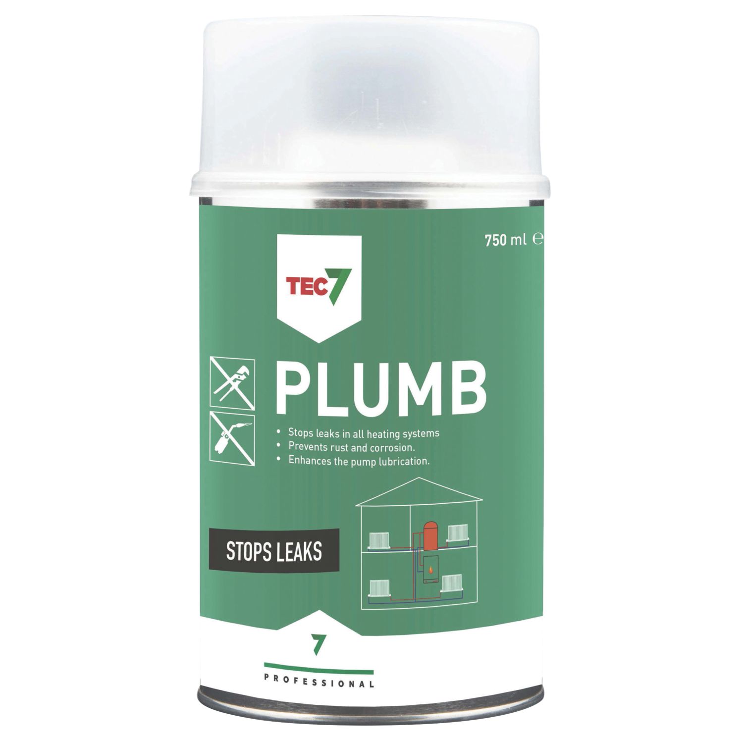 Tec7 Plumb Central Heating Leak Sealer 0.98kg (5066T)