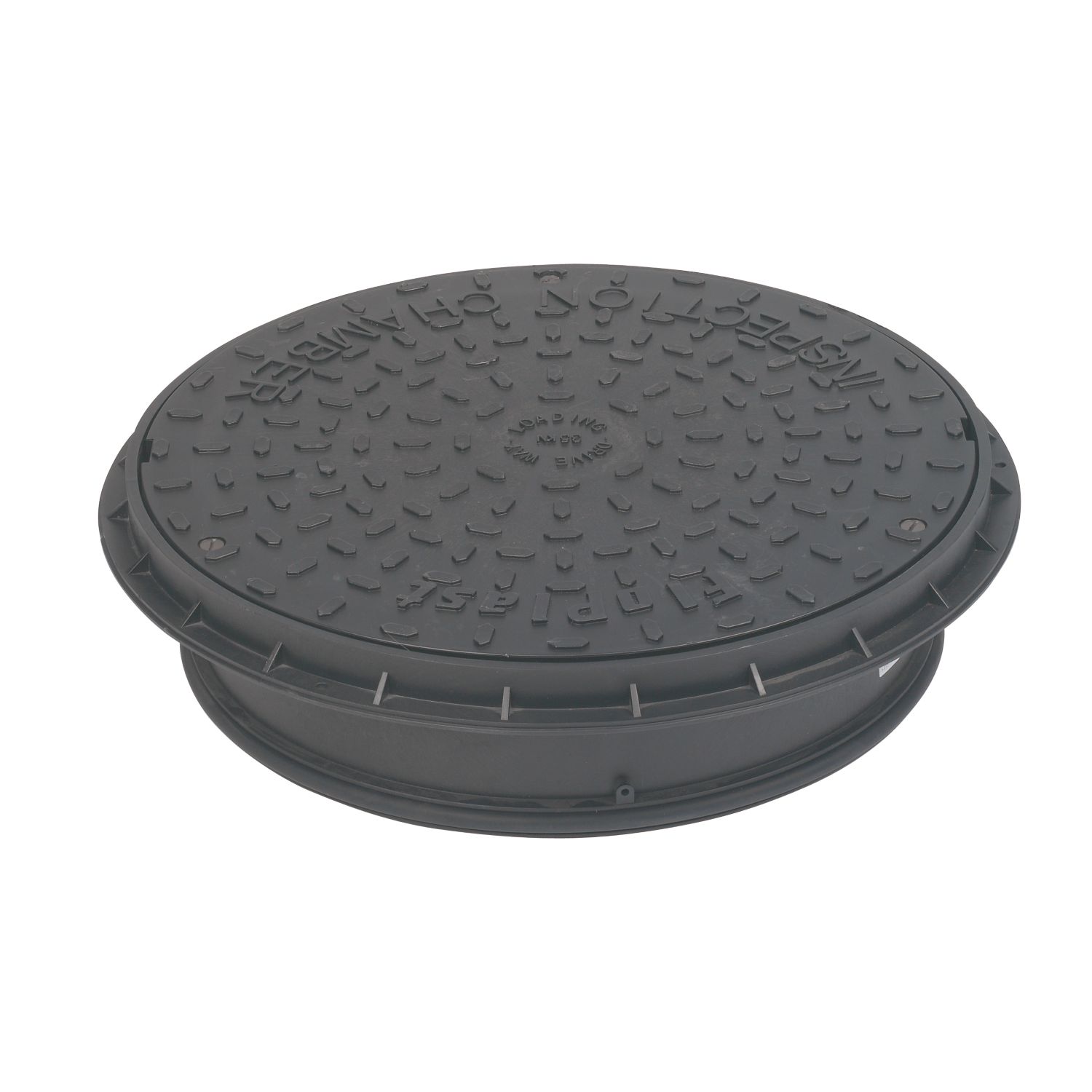 FloPlast Push-Fit Round Restricted Access Chamber Lid 450mm (50785)