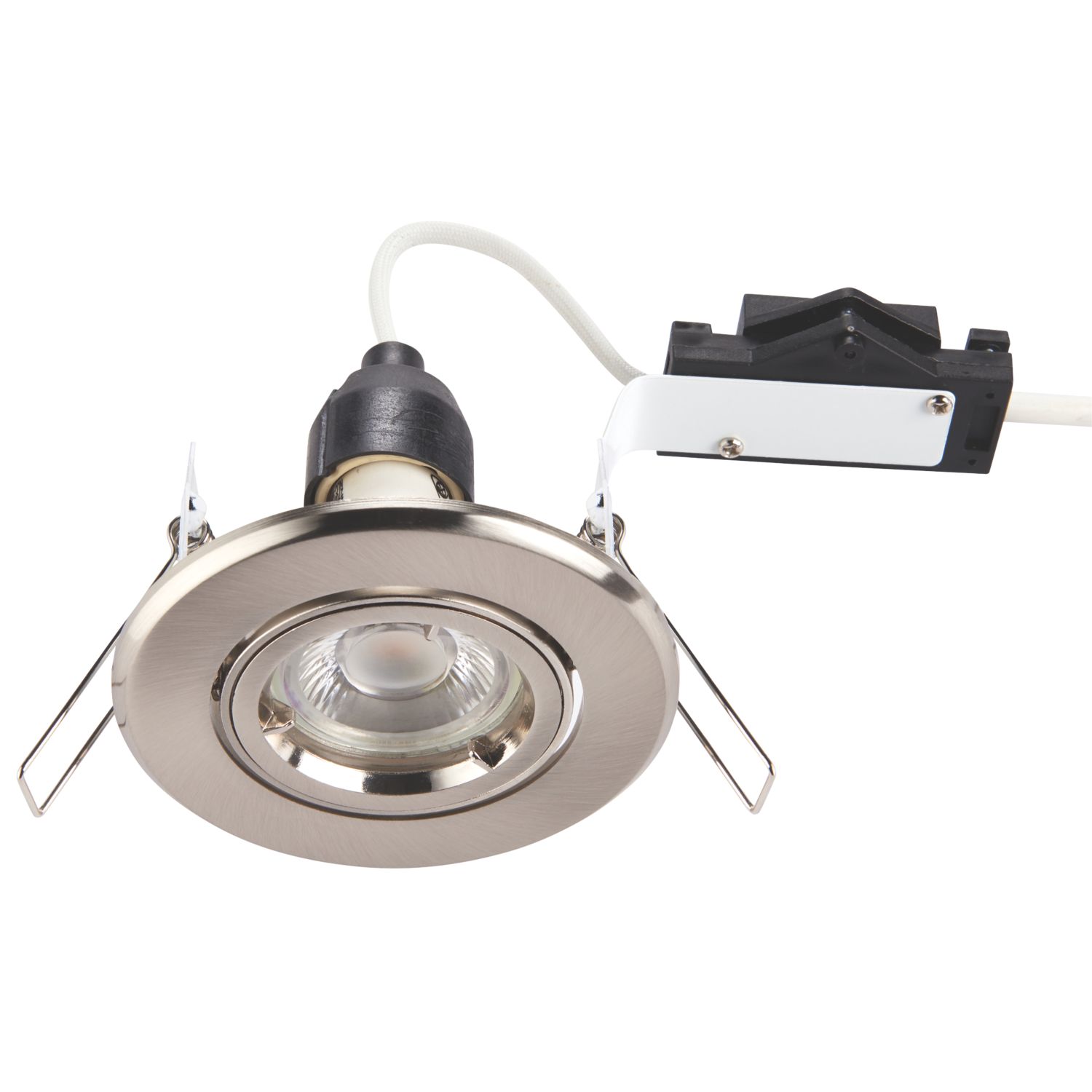 LAP Cast Tilt Downlight Satin Nickel (507KJ)