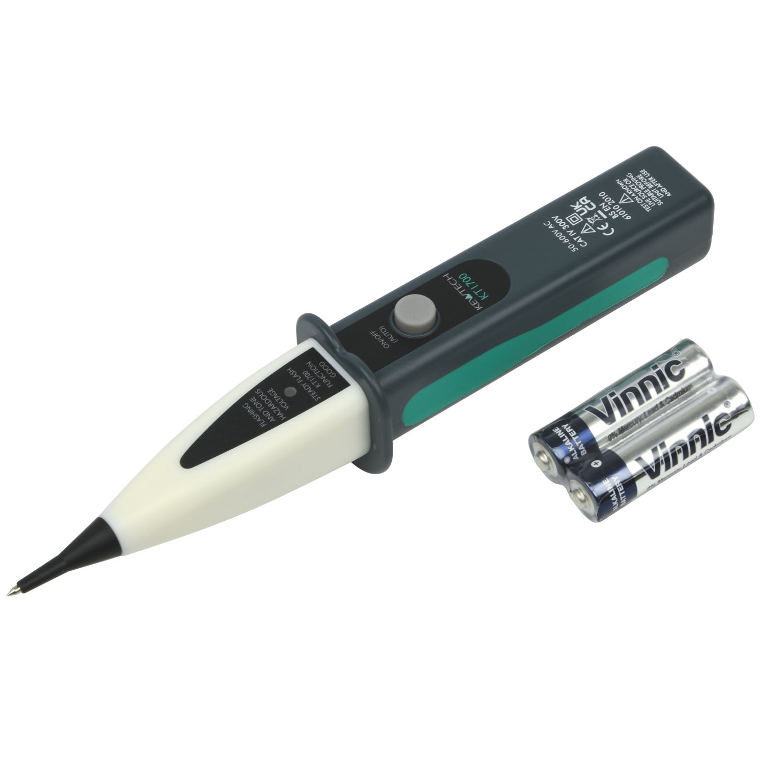 Kewtech KT1700 Contact Single Pole Voltage Detector 600V AC (508KN)