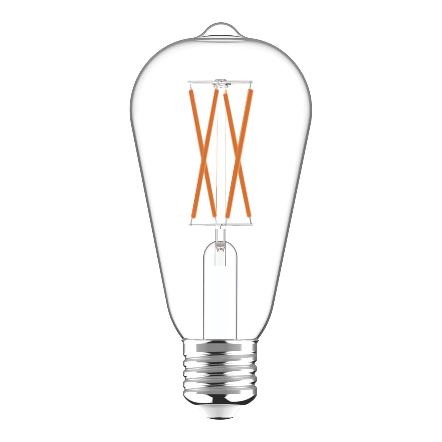 LAP E27 ST64 LED Virtual Filament Light Bulb 470lm 2.2W (508PV)