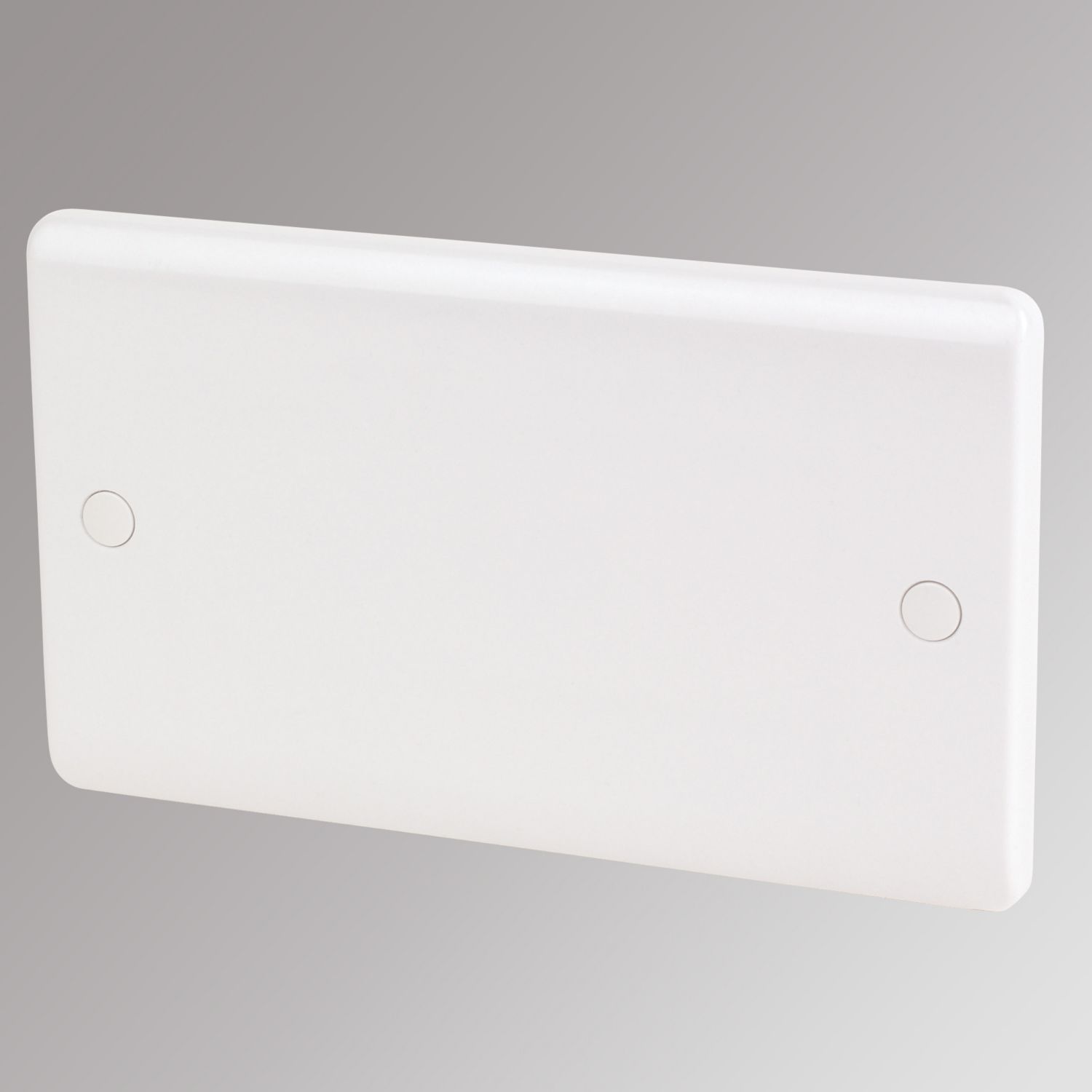 LAP 2-Gang Blanking Plate White (51046)