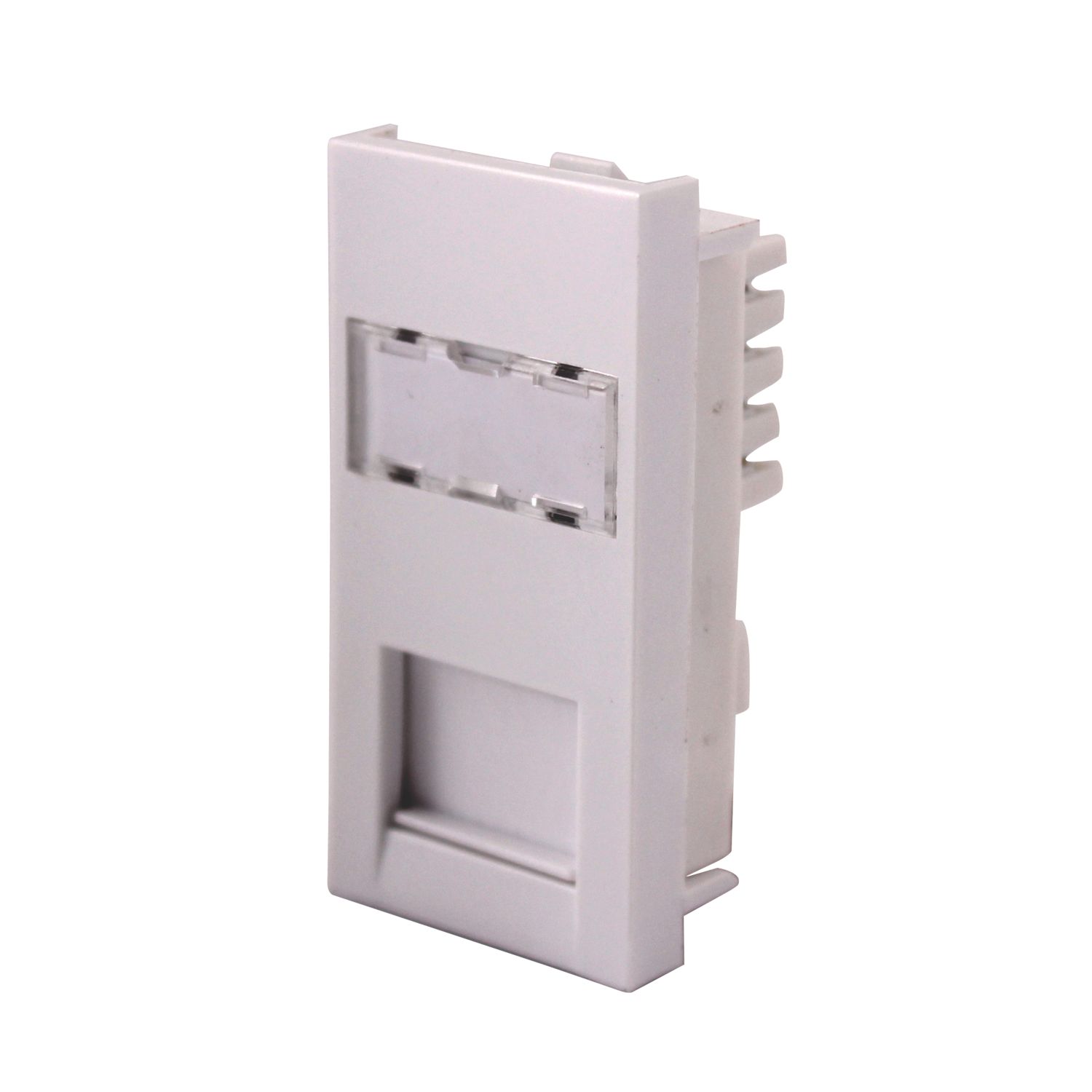 LAP Modular RJ45 Ethernet Socket White (51057)