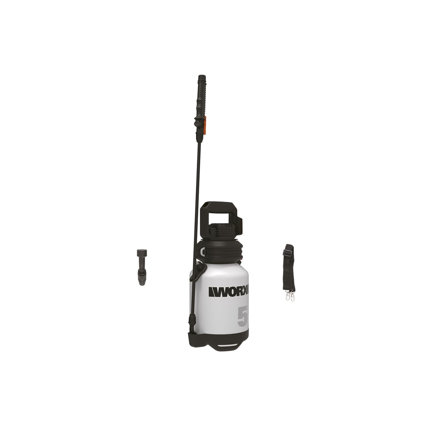 Worx WG829E.9 20V Lithium PowerShare / Pro Cordless Universal Sprayer 5Ltr - Bare (512HA)