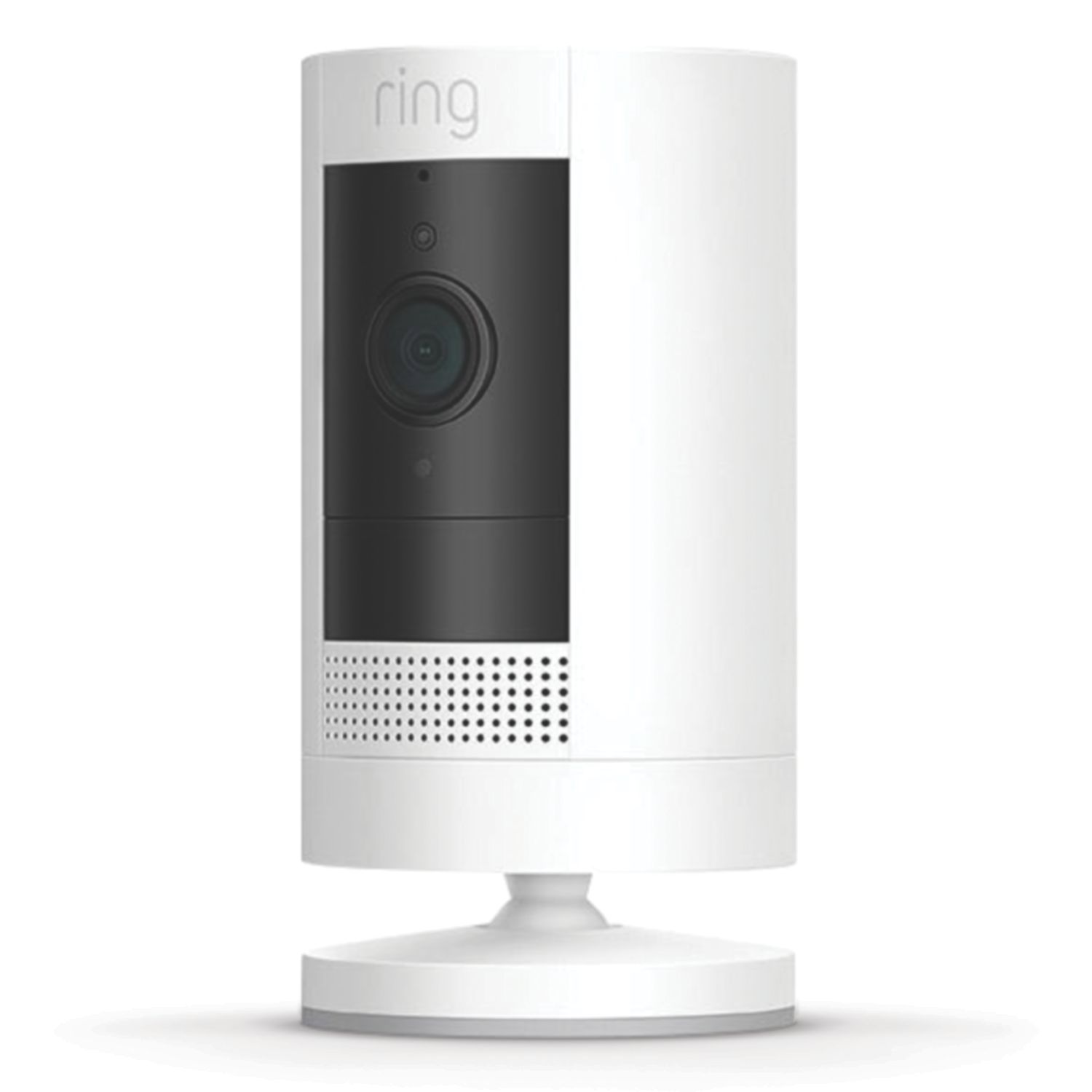 Ring 8SC1S9-WEU0 Battery-Powered White Wireless 1080p Indoor & Outdoor Round Smart Camera (512VH)