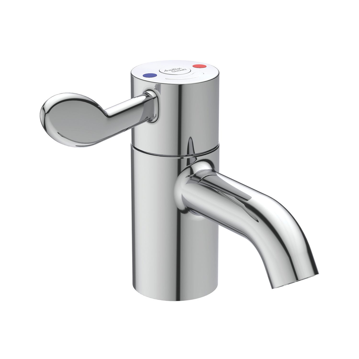 Armitage Shanks Contour 21 Chrome 143mm Cloakroom Lever Mono Basin Mixer Tap (513KN)