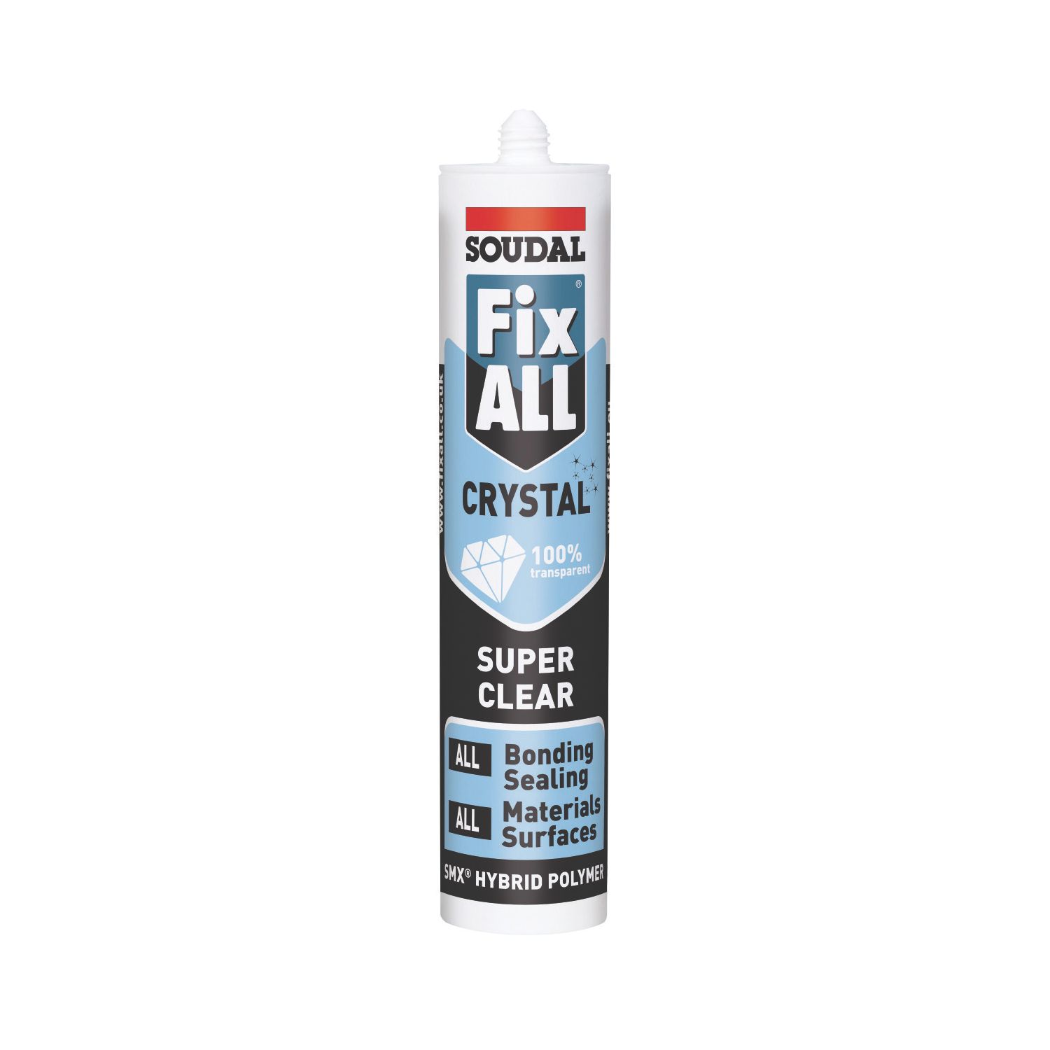 Soudal Fix All Sealant & Adhesive Crystal 290ml (51412)