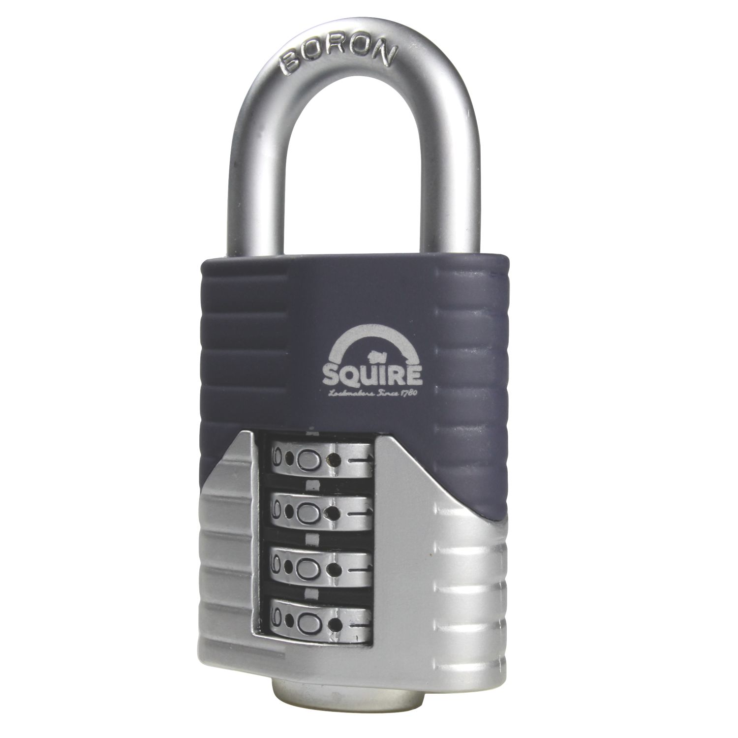 Squire Vulcan Weatherproof Combination High Security Padlock Blue/Chrome 40mm (5156T)