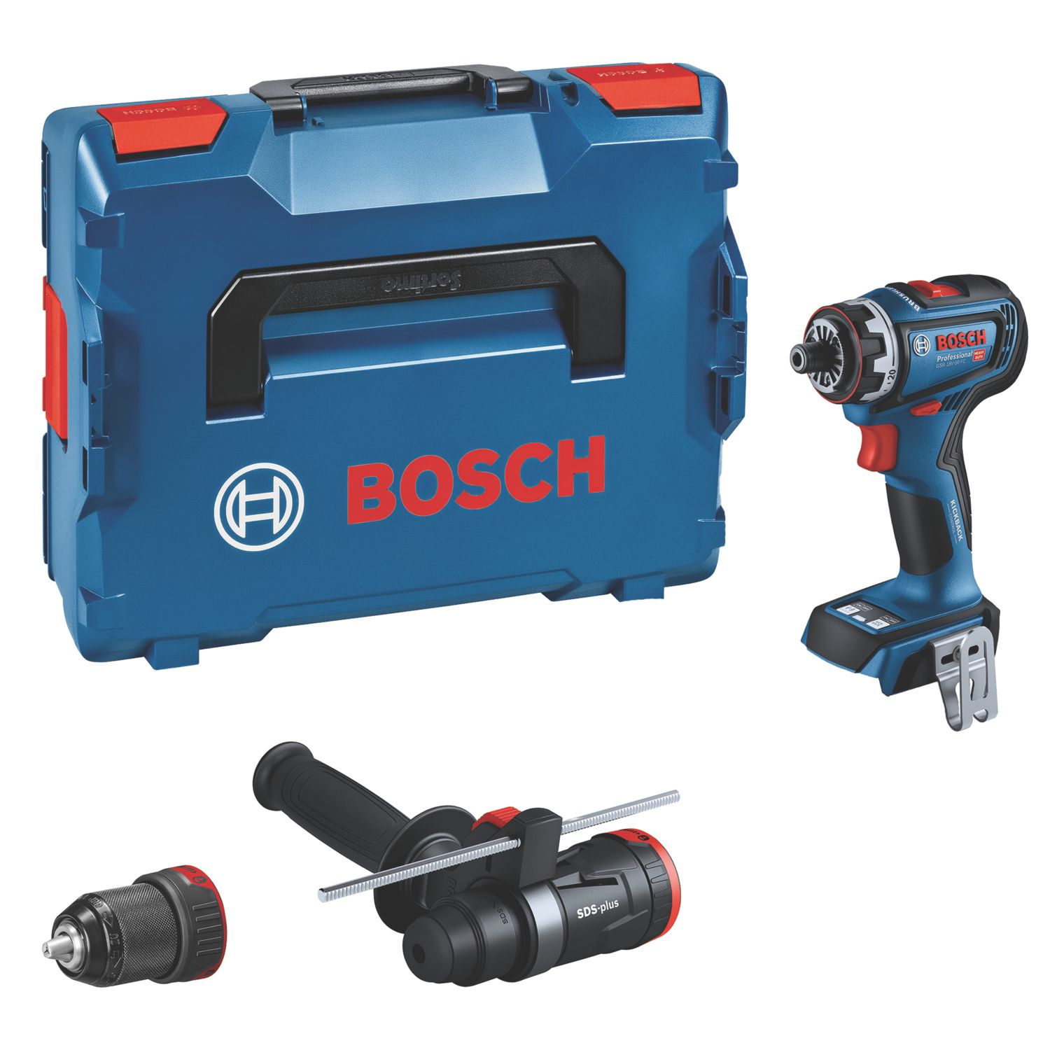 Bosch GSR 18V-90 FC 18V Li-Ion ProCORE18V Brushless Cordless Drill Driver with SDS Chuck - Bare (515KU)