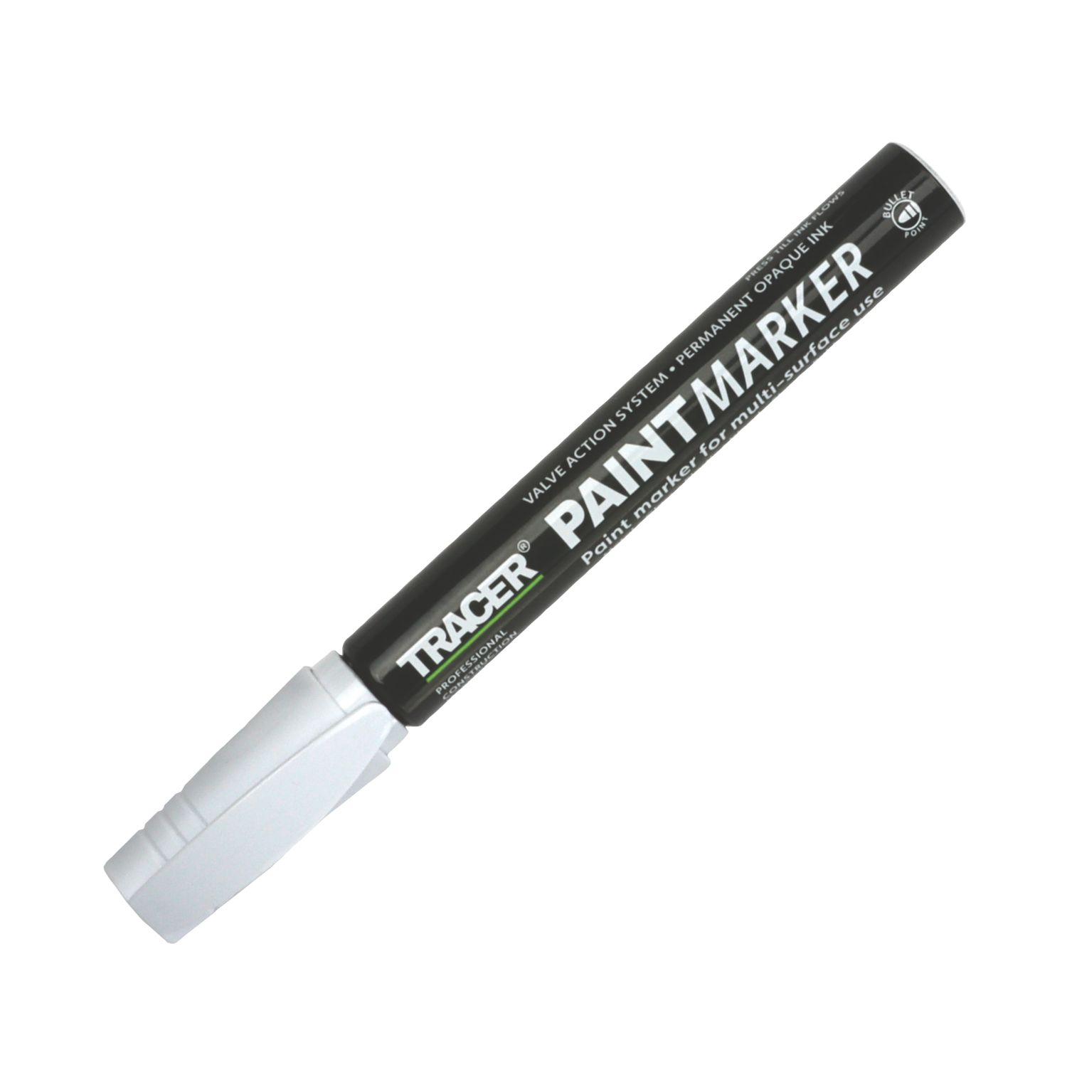 TRACER Thick Tip White Permanent Marker (516FW)