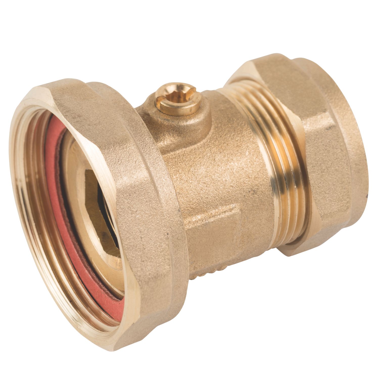 Midbrass Ball Type Pump Valve 1" x 1" (516HP)