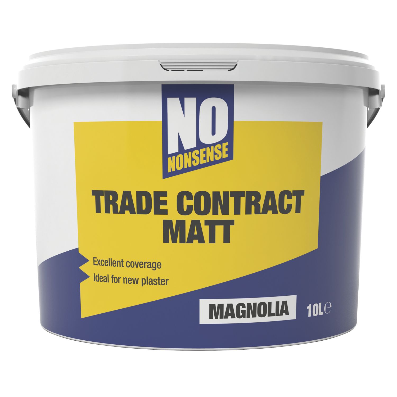 No Nonsense 10Ltr Magnolia Matt Emulsion Paint (517FV)