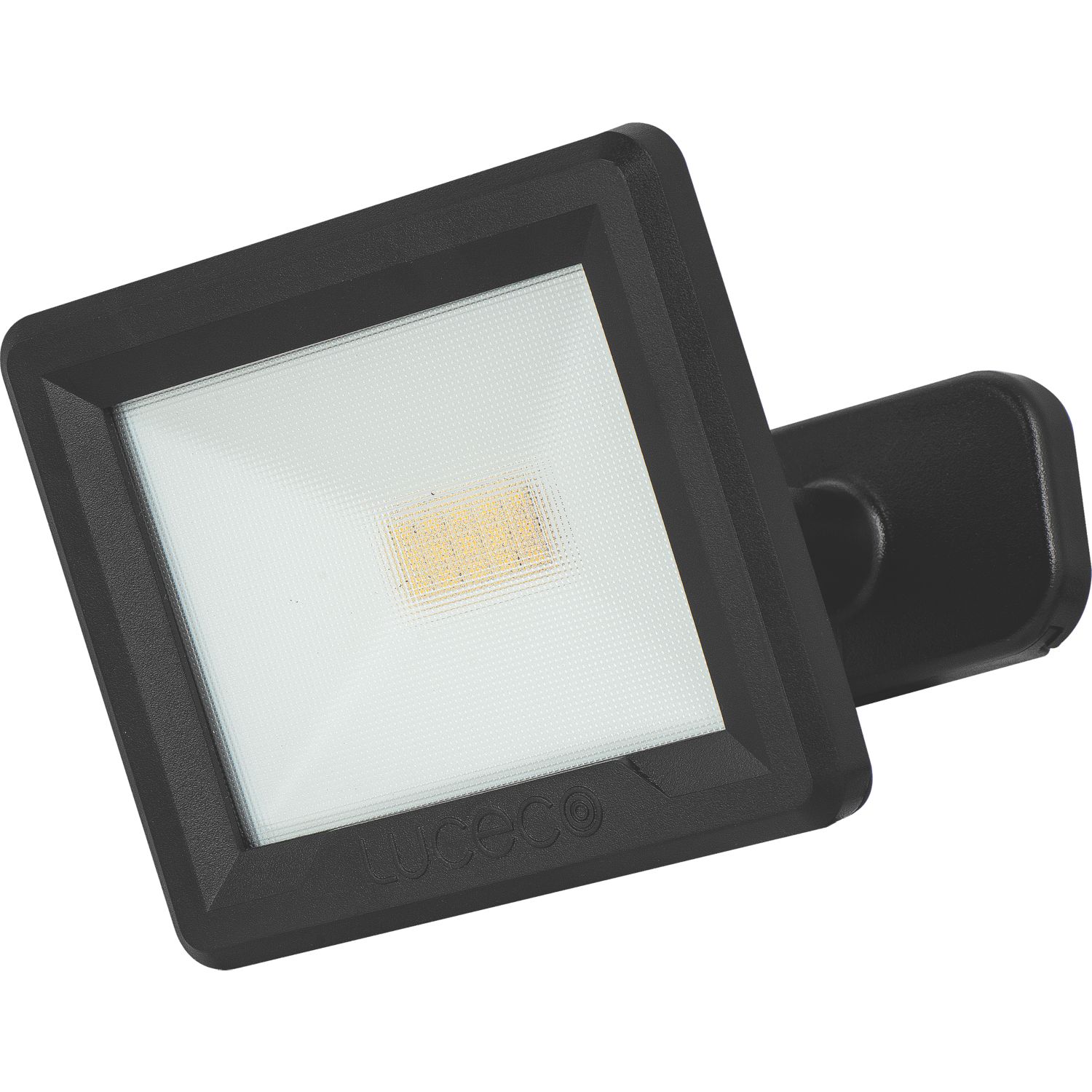 Luceco Essence Outdoor LED Floodlight with Ball Joint Black 10W 1050lm (517JC)