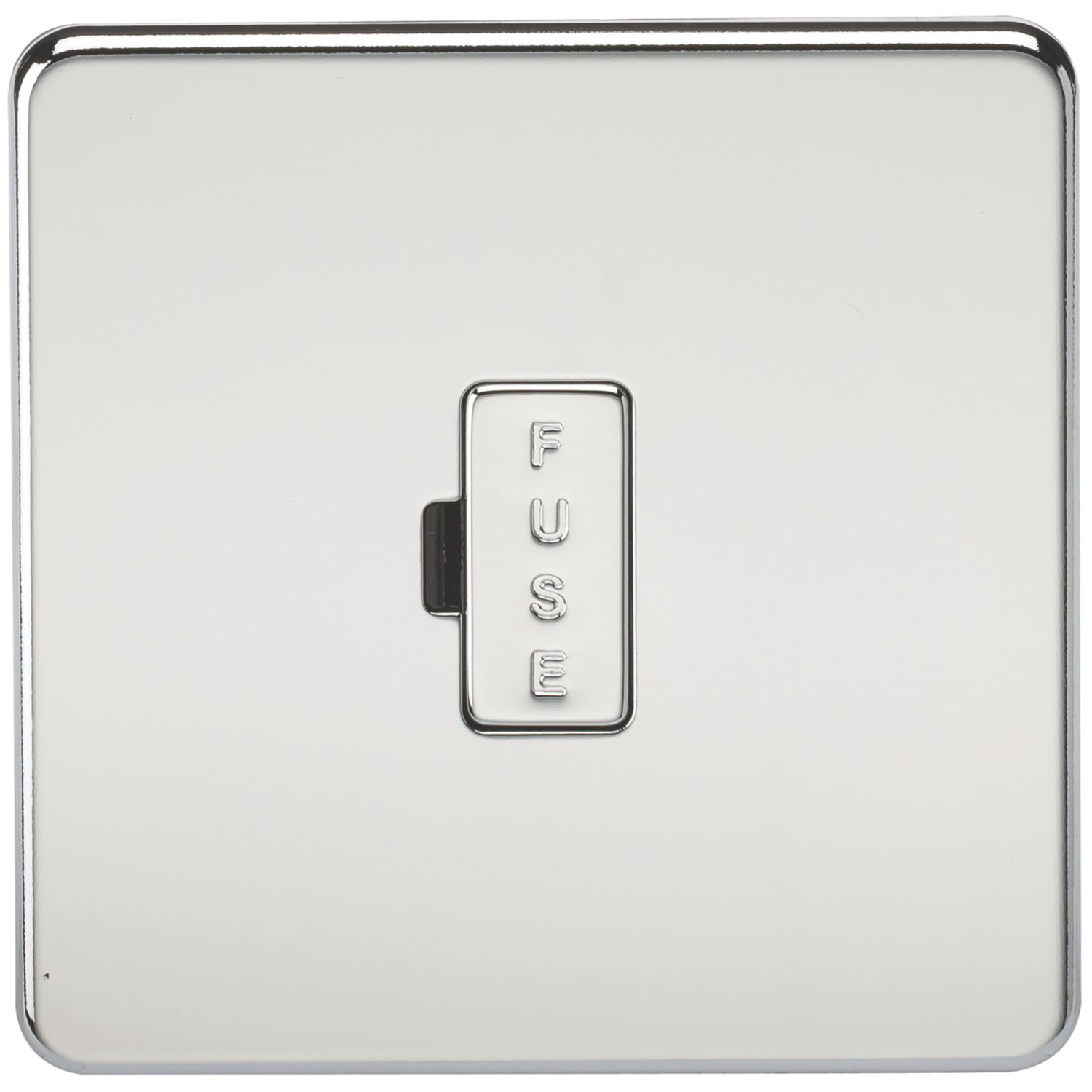 Knightsbridge 13A Unswitched Fused Spur Polished Chrome (518TX)