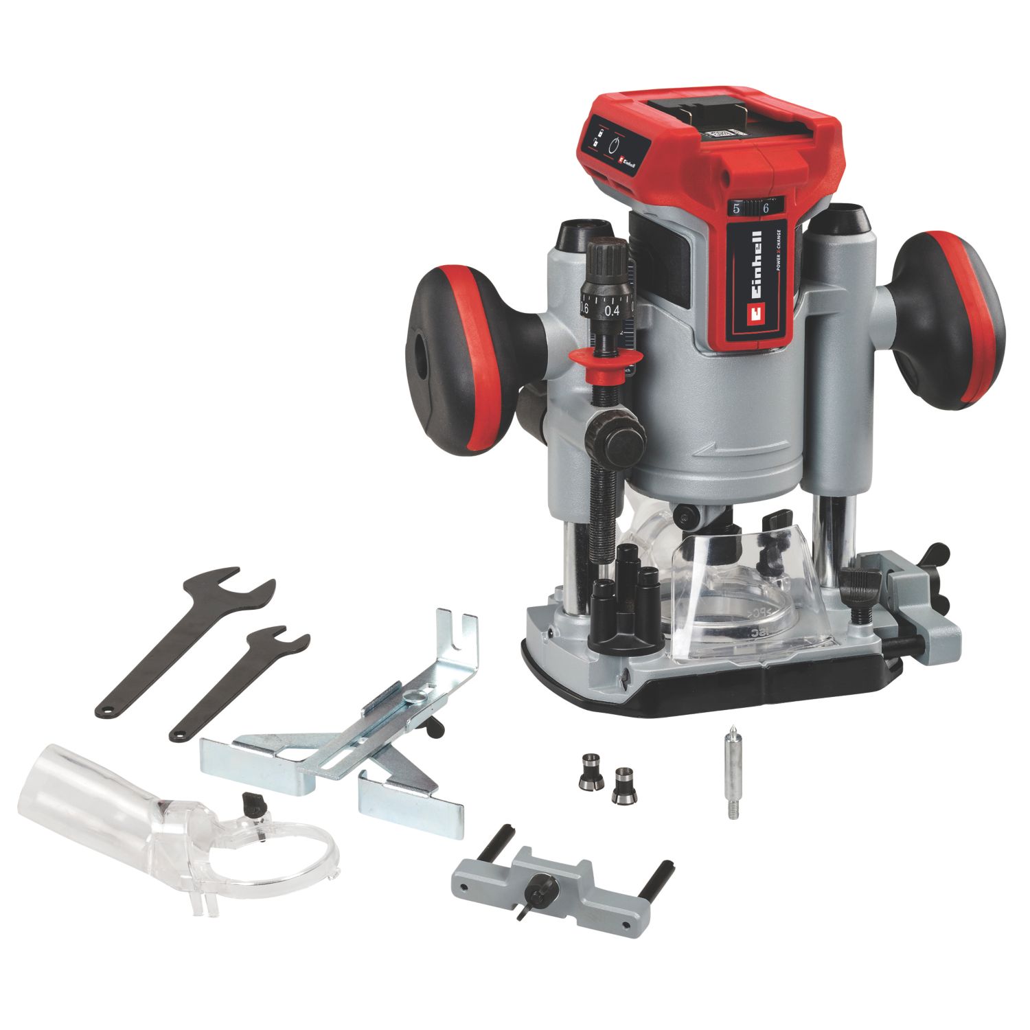 Einhell Professional TP-RO 18 Li BL 18V Li-Ion Power X-Change 6mm & 8mm Brushless Cordless Router - Bare (518XV)