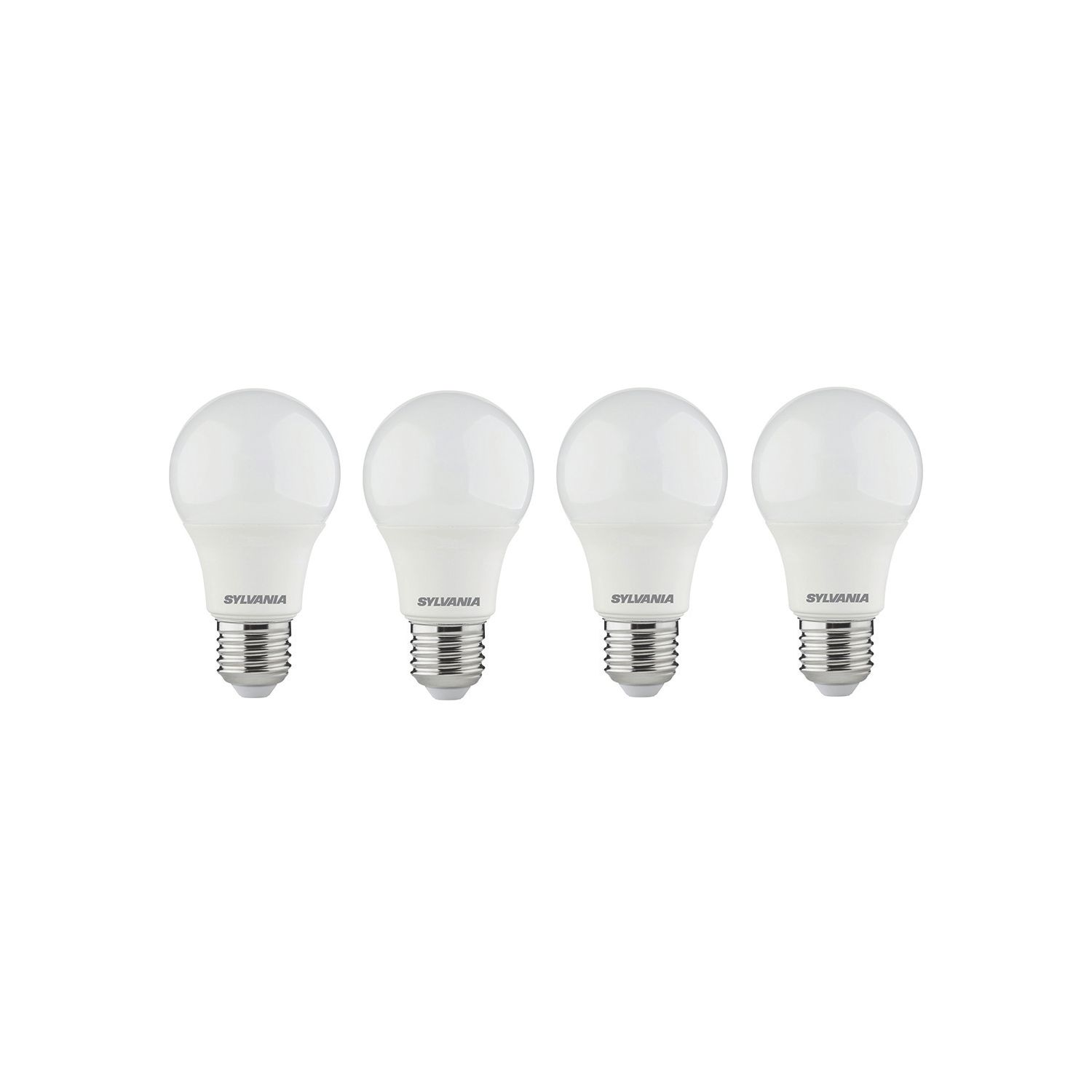 Sylvania Toledo E27 GLS LED Light Bulb Frosted 806lm 7W 4 Pack (519EV)