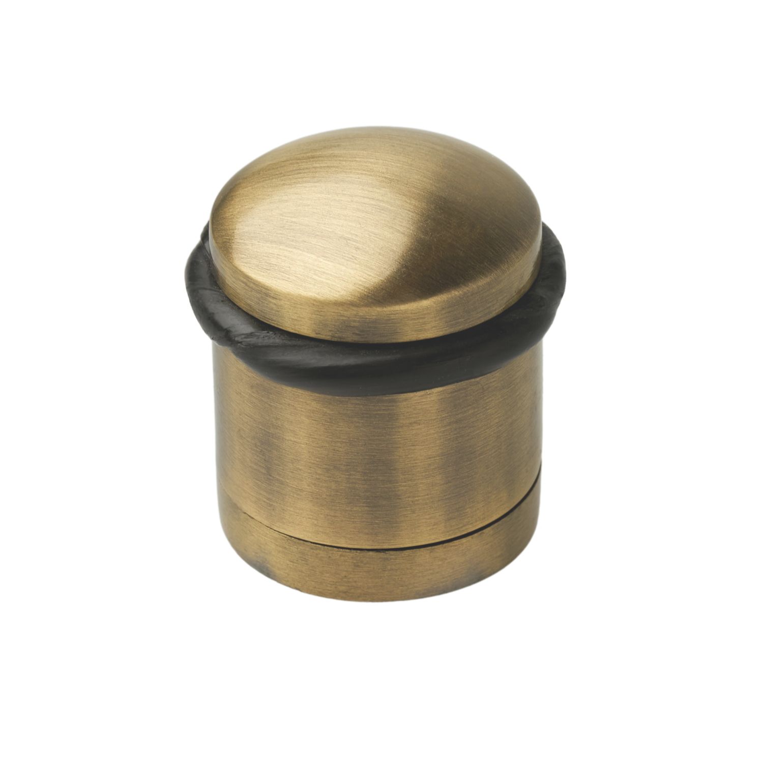 Security Solutions Cylinder Door Stop 31 x 37.5mm Antique Brass (519KK)
