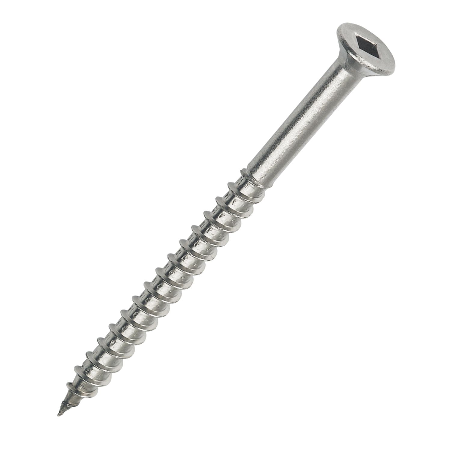 Deck-Tite Square Double-Countersunk Thread Cutting Decking Screws 4.5mm x 75mm 200 Pack (52019)