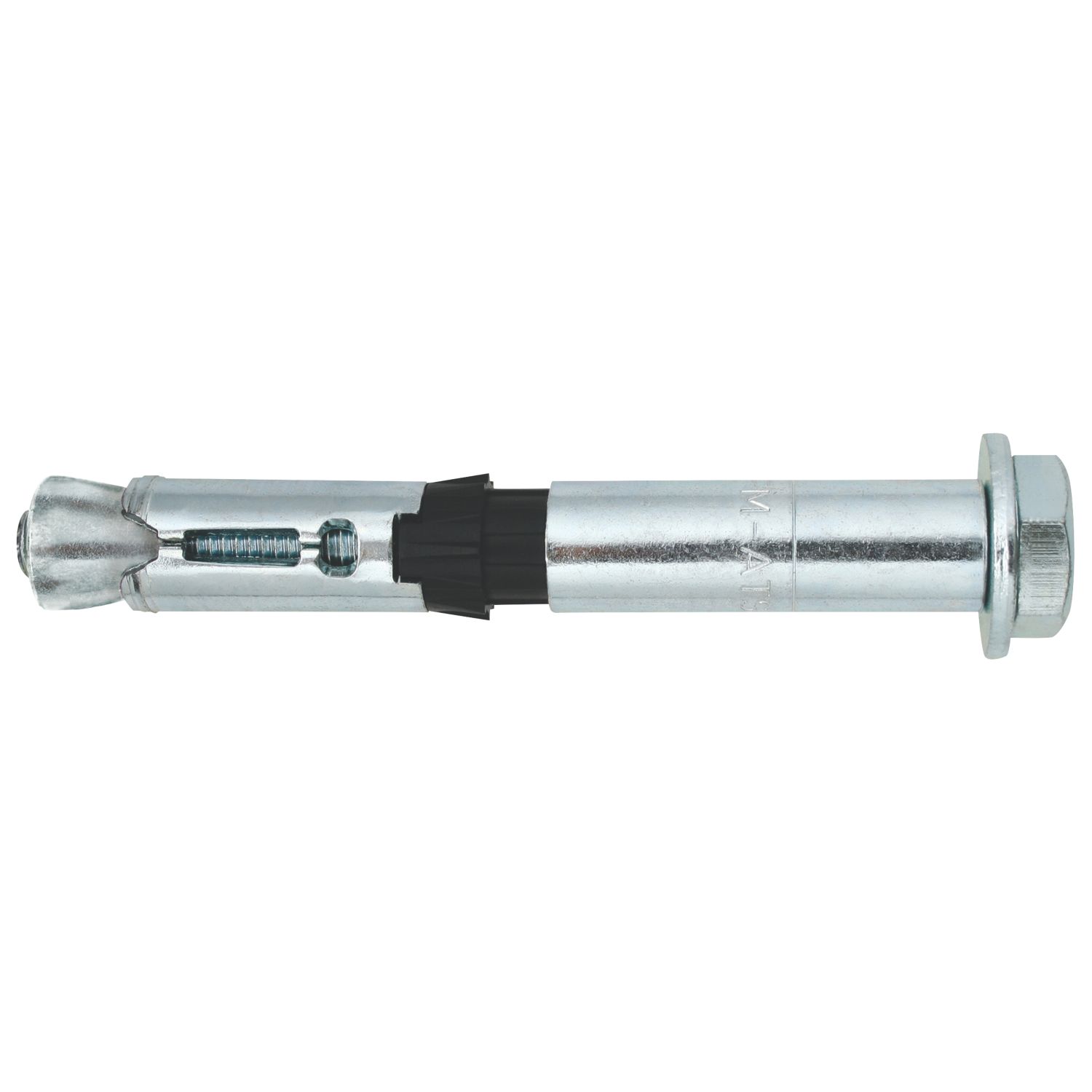 Friulsider ATS-EVO S Heavy Duty Sleeve Anchors Bright Zinc-Plated 10mm x 80mm M6 50 Pack (520JY)