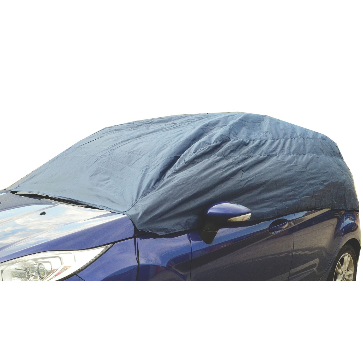 Hilka Pro-Craft Half Car Cover 50cm x 260cm Blue (520PA)