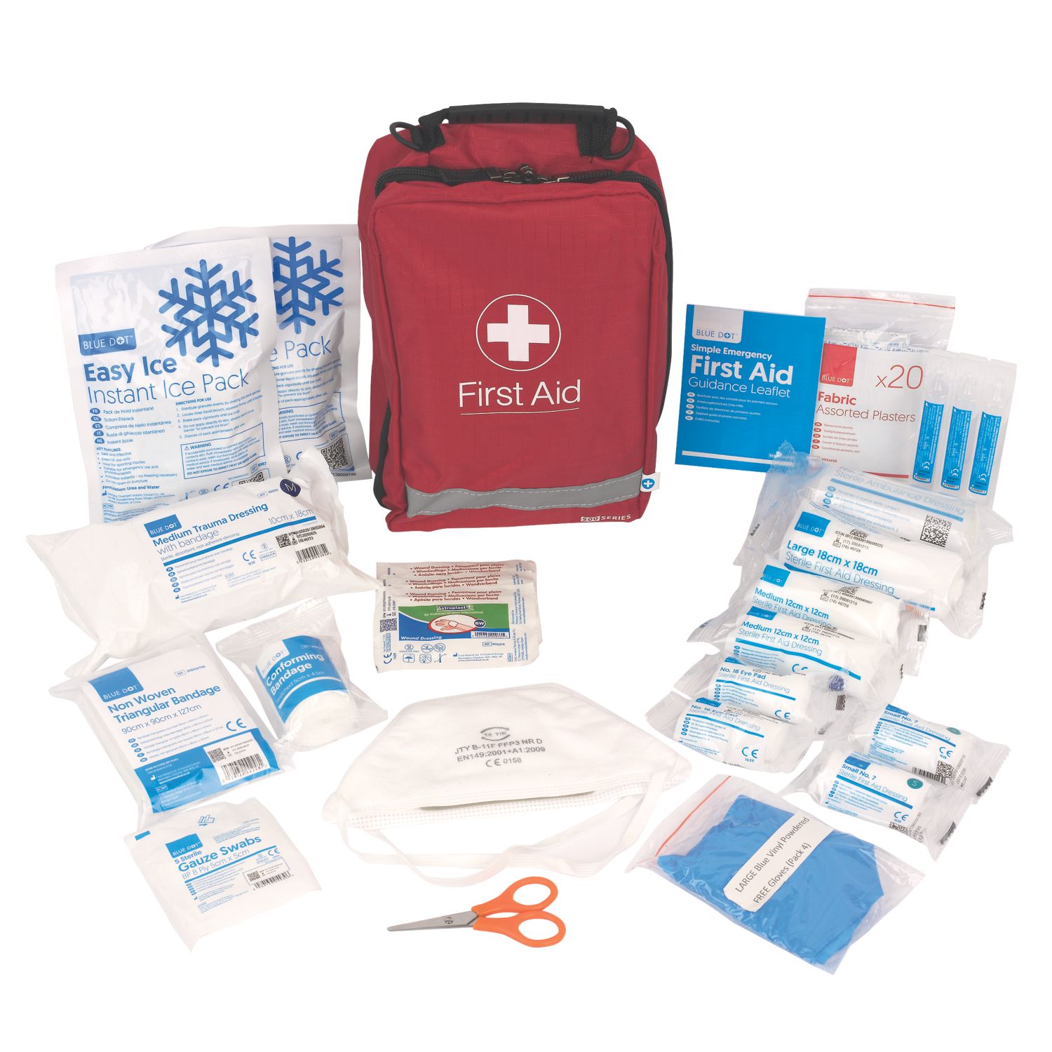 Wallace Cameron Joiners First Aid Pouch 56 Pcs (521JR)