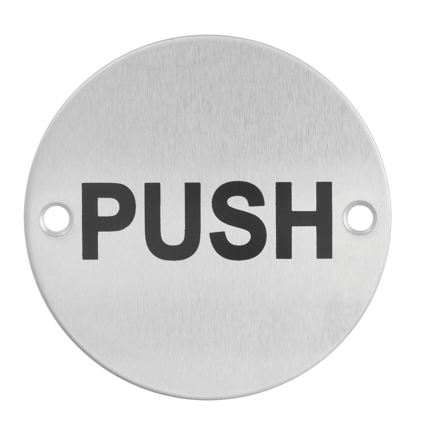 Eclipse Push Fire Door Sign 76mm (521PE)