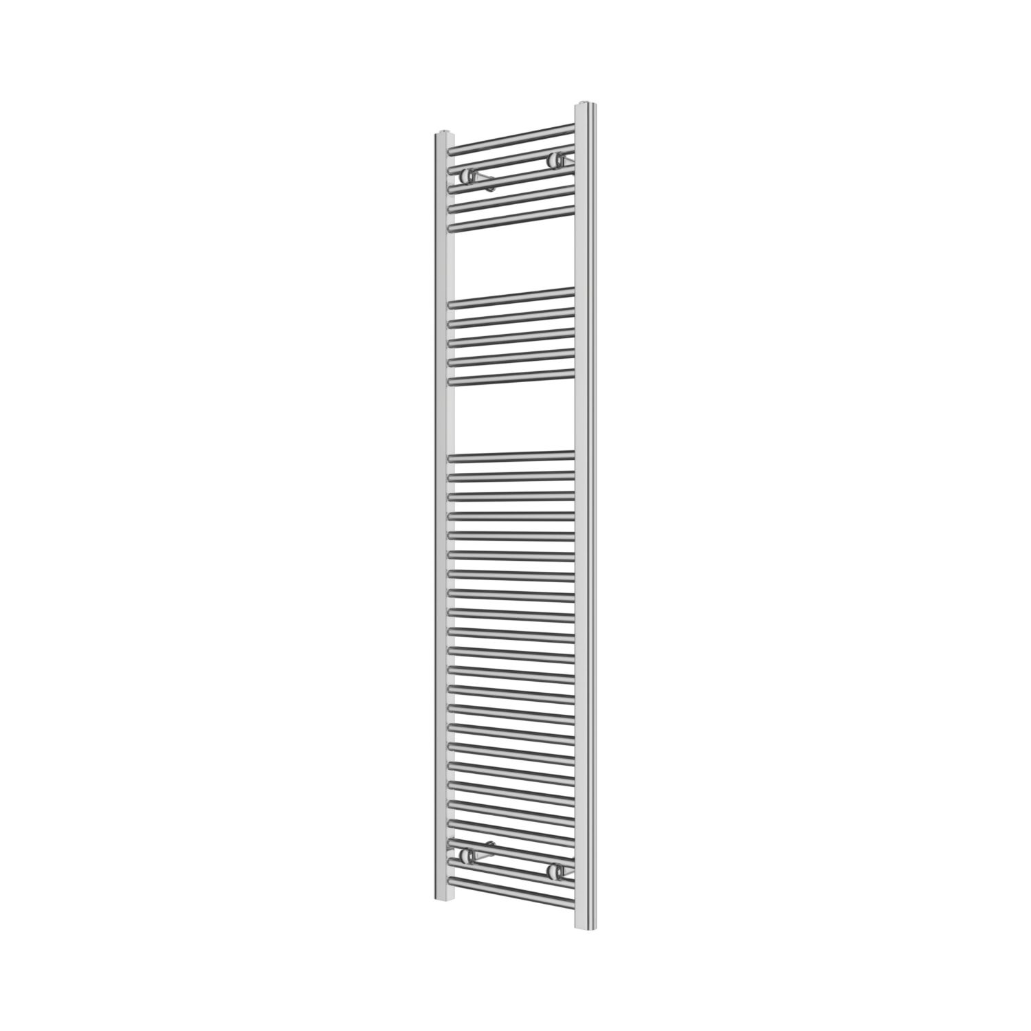 Flomasta 1600mm x 400mm 1412BTU Chrome Flat Towel Radiator (521TF)
