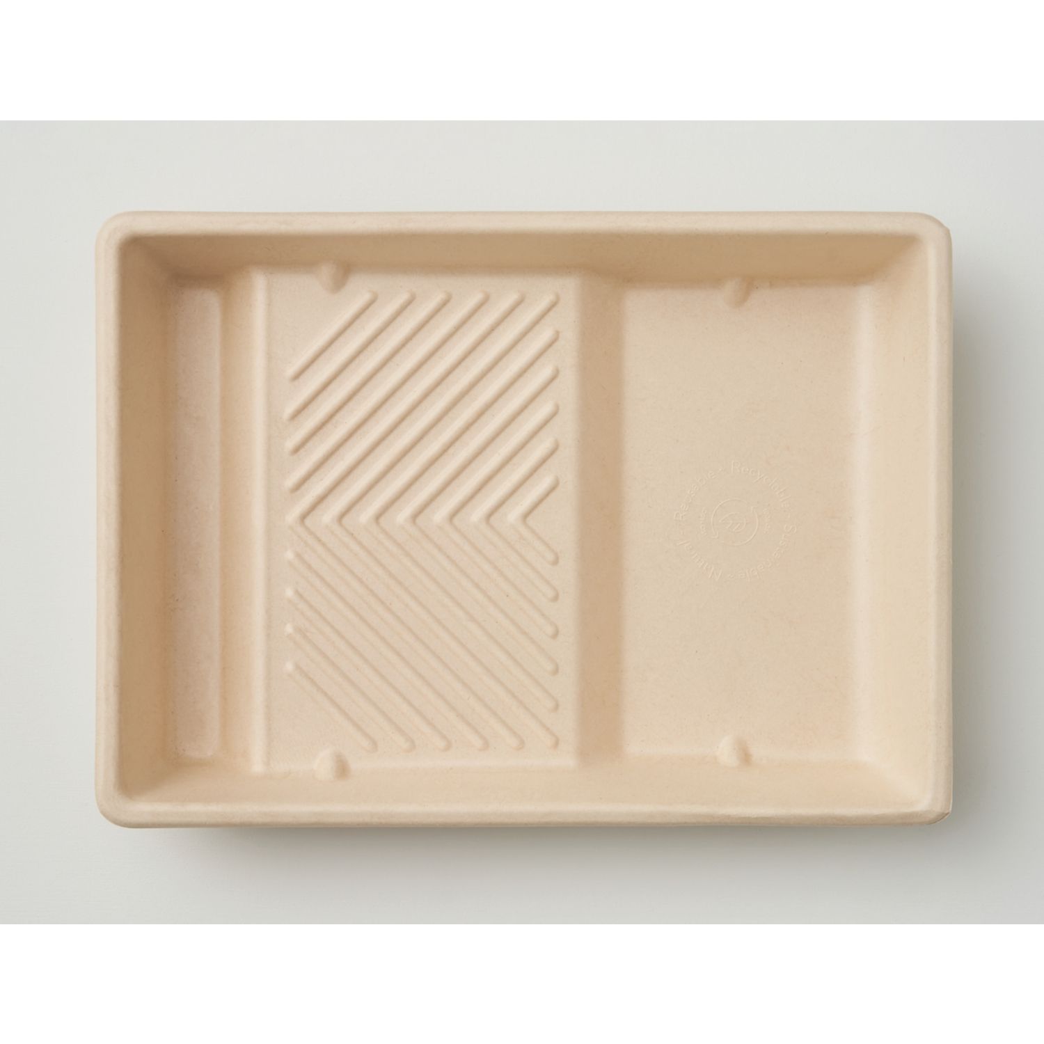 LickTools 9" Sugar Cane ECO Paint Tray Beige (521VX)