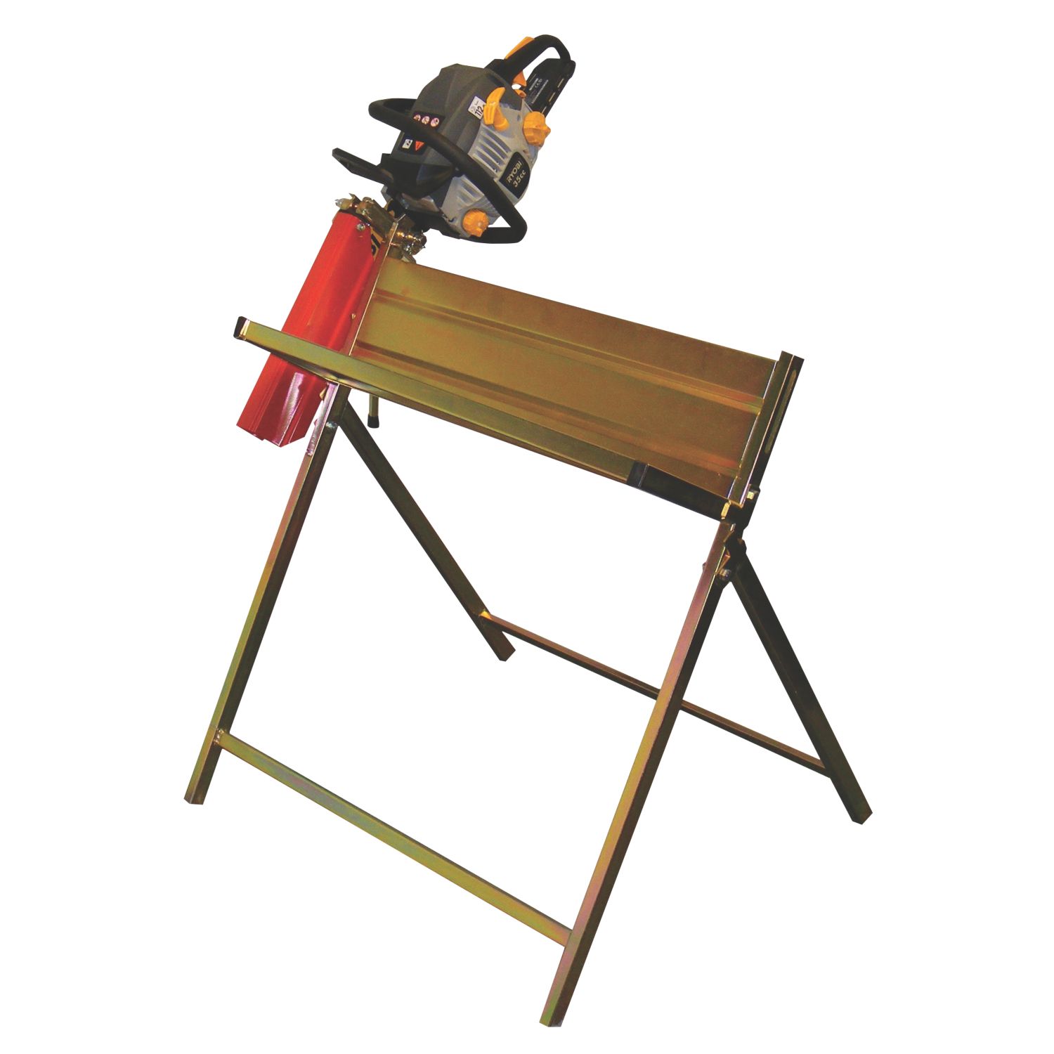 The Handy THSHWCS 25cm Log Capacity Saw Horse with Chainsaw Support (5256D)