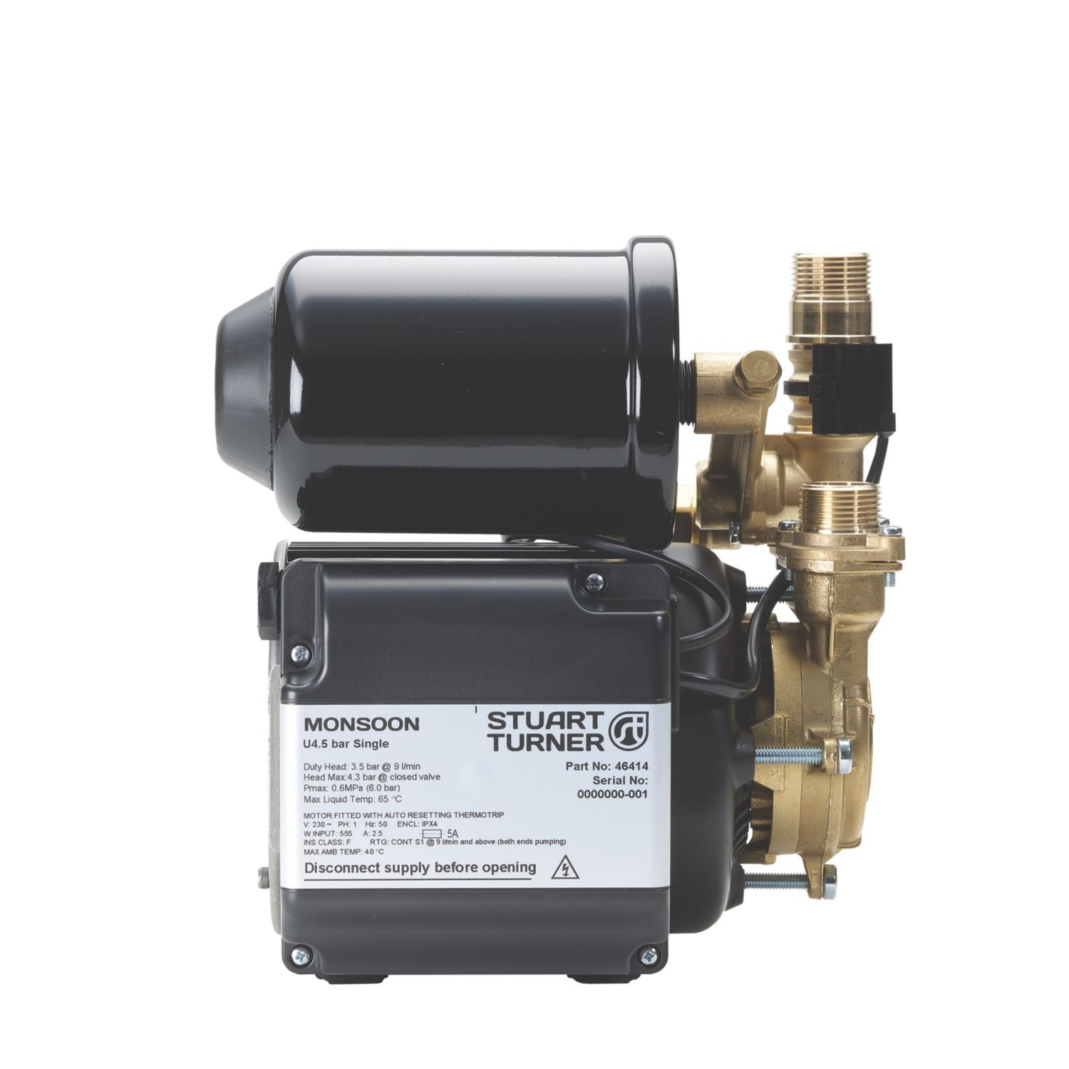 Stuart Turner Monsoon Regenerative Single Pump 4.5bar (527CU)