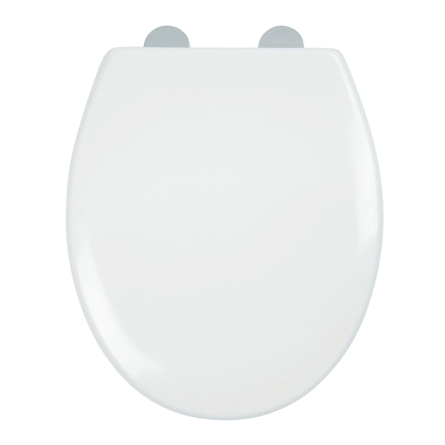 Croydex Constance Soft-Close with Quick-Release Toilet Seat Thermoset Plastic White (527FH)