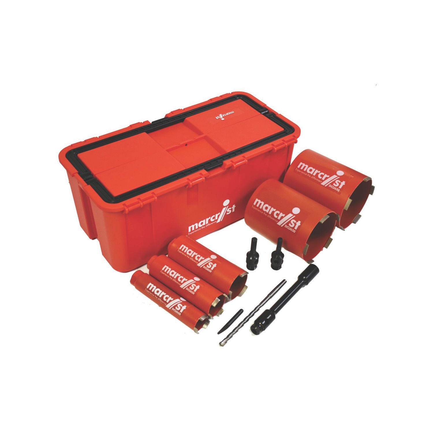 Marcrist DCU650-SF Diamond Core Bit Set 5 Cores (528TJ)