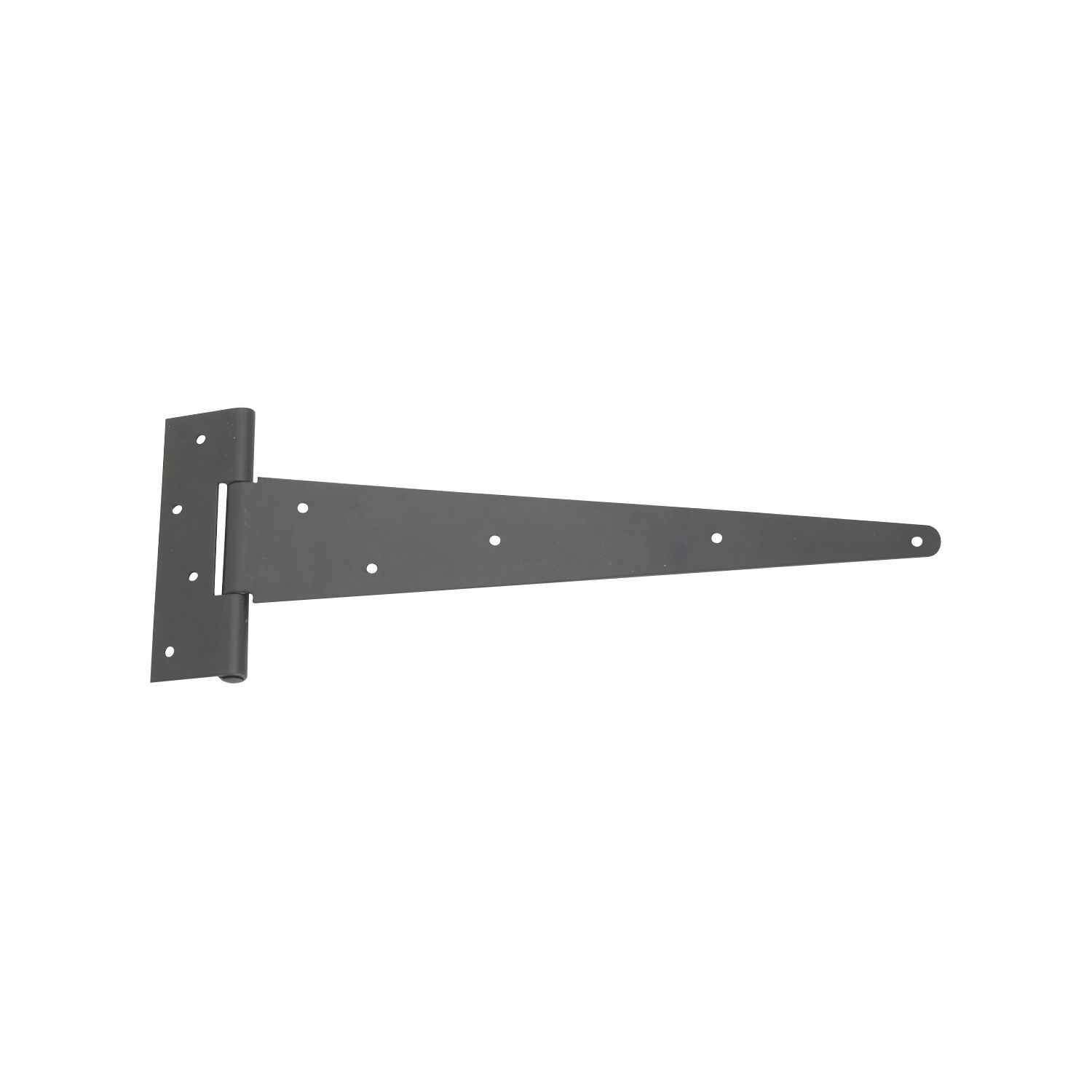 Smith & Locke Black Powder-Coated Straight Strong Tee Hinges 150mm x 400mm x 60mm 2 Pack (5294J)